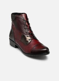 Enkellaarzen en boots D6882 dames zwart
