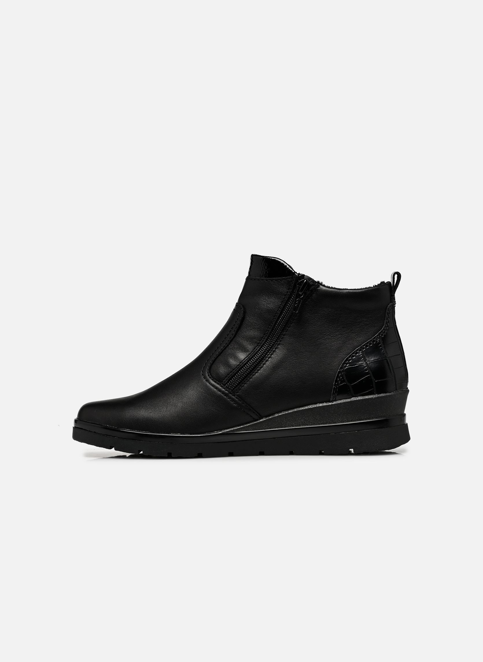 Enkellaarzen en boots R0776 dames zwart Remonte Enkellaarzen en boots R0776 dames zwart SCHWARZ/SCHWARZ/BLACK