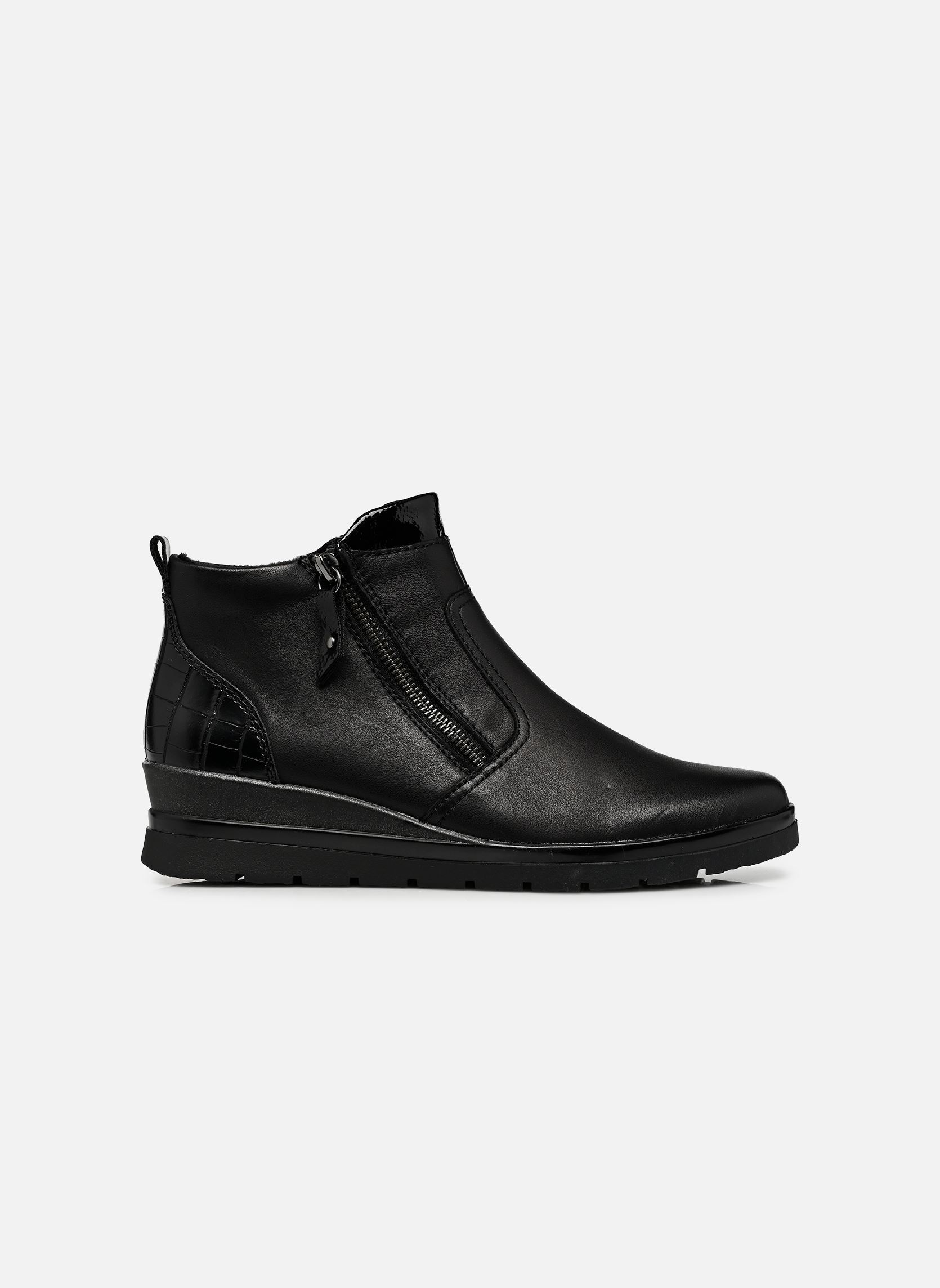 Enkellaarzen en boots R0776 dames zwart Remonte Enkellaarzen en boots R0776 dames zwart SCHWARZ/SCHWARZ/BLACK