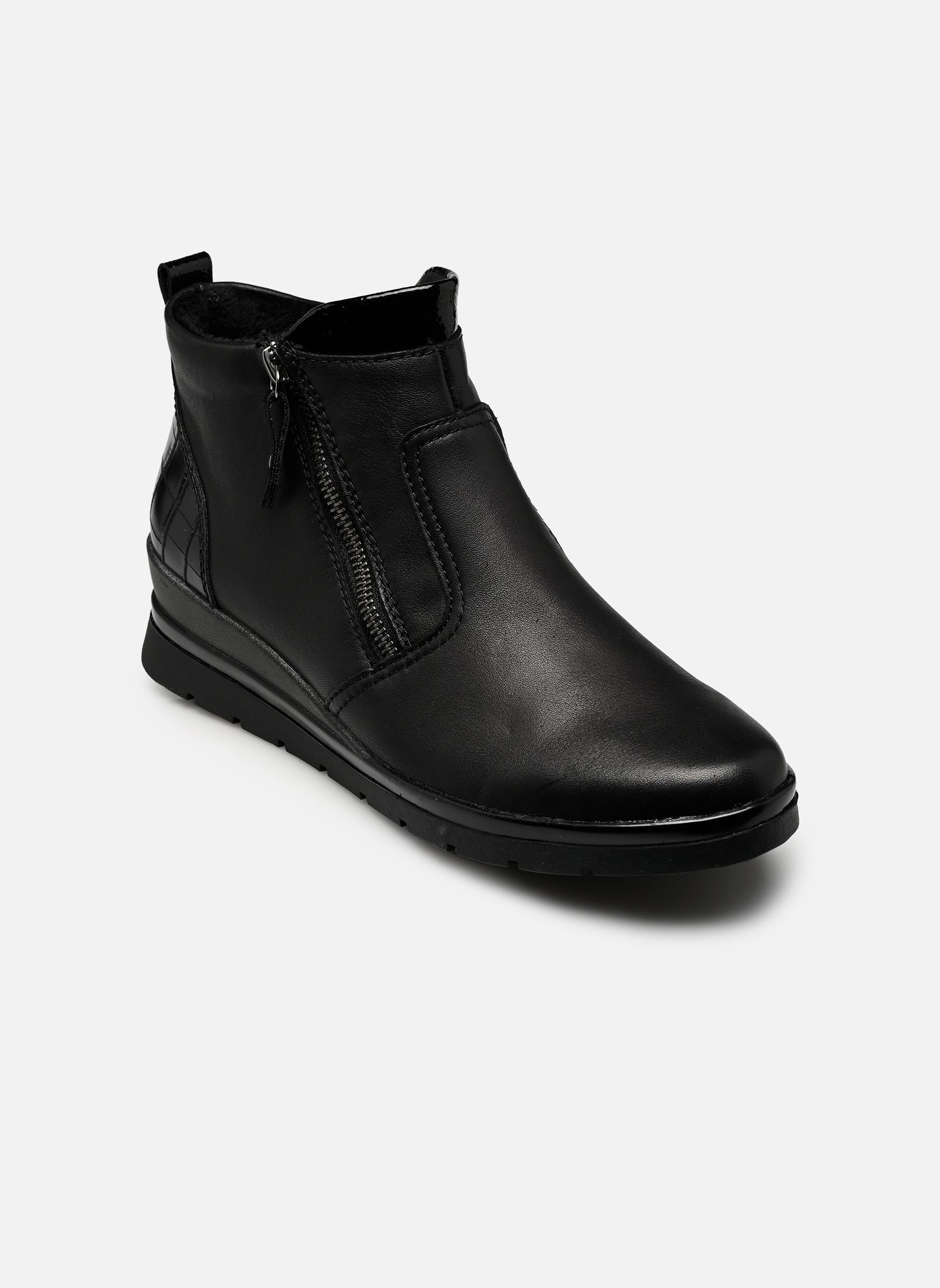 Enkellaarzen en boots R0776 dames zwart Remonte Enkellaarzen en boots R0776 dames zwart SCHWARZ/SCHWARZ/BLACK