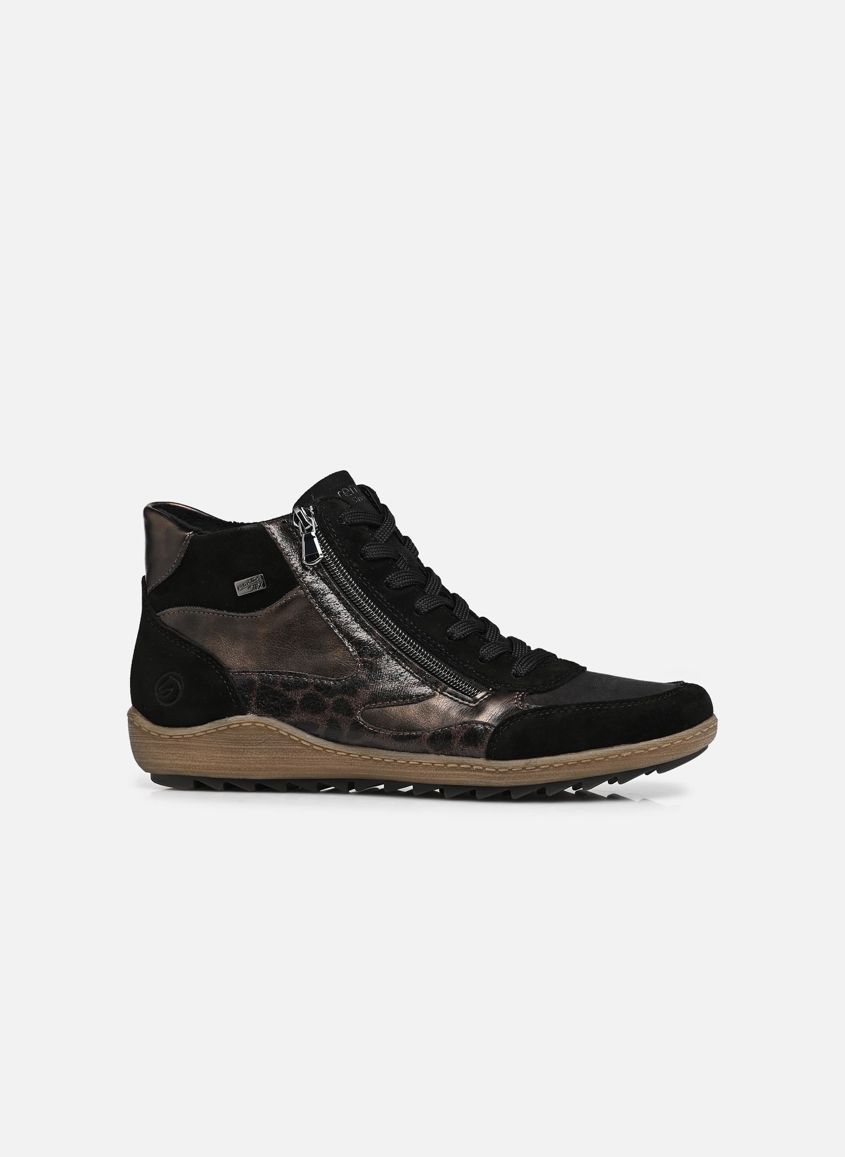 Baskets R1452 femme marron Remonte Baskets R1452 femme marron SCHWARZ/SCHWARZ-ANTIQUE/ANTIK/