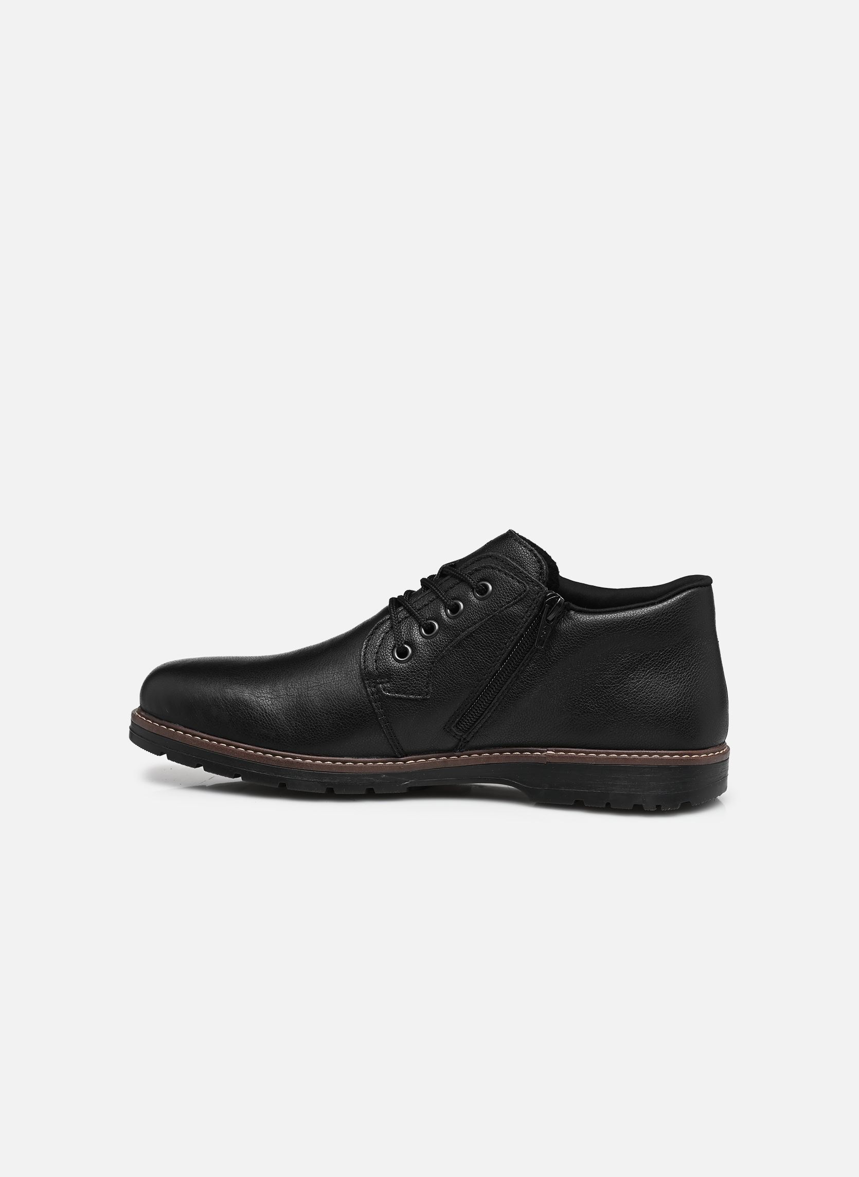 Enkellaarzen en boots 10539 heren zwart Rieker Enkellaarzen en boots 10539 heren zwart SCHWARZ/SCHWARZ/SCHWARZ