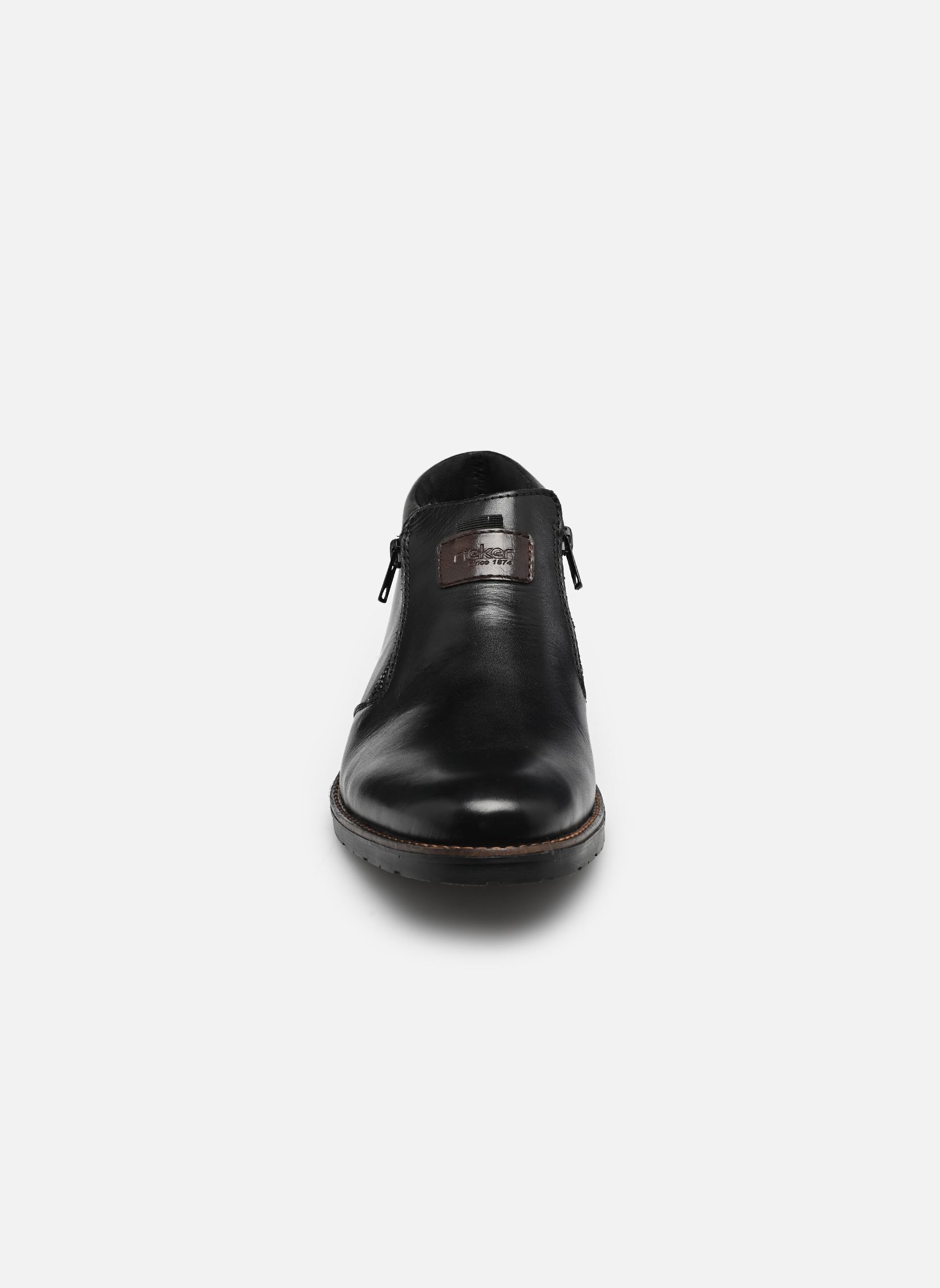 Enkellaarzen en boots 14656 heren zwart Rieker Enkellaarzen en boots 14656 heren zwart NERO/TOFFEE
