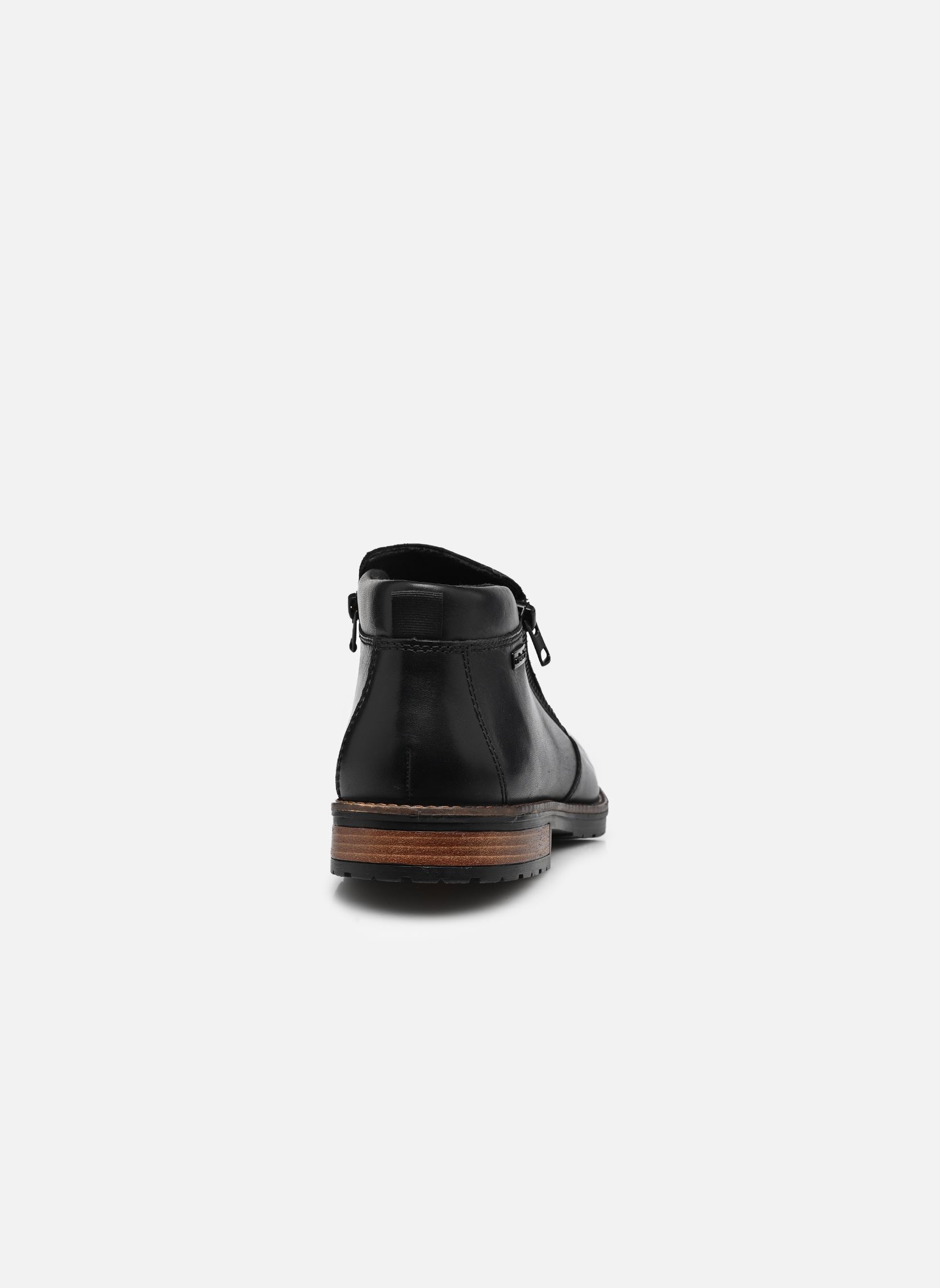 Enkellaarzen en boots 14656 heren zwart Rieker Enkellaarzen en boots 14656 heren zwart NERO/TOFFEE