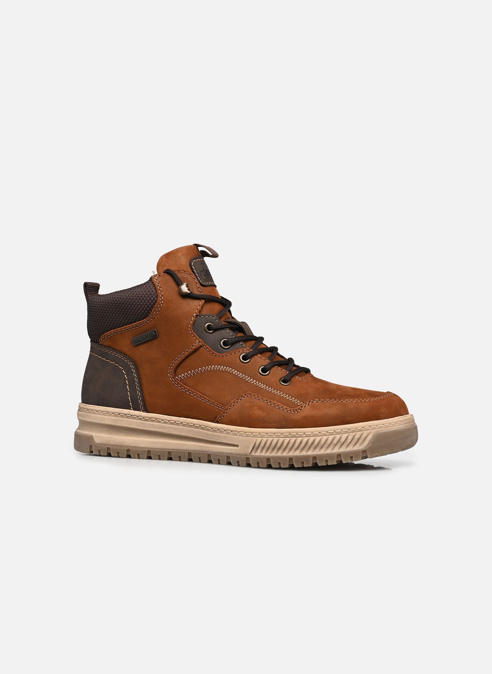 Baskets 38554 homme marron Rieker Baskets 38554 homme marron NOCE/MORO/MORO/SCHOKO