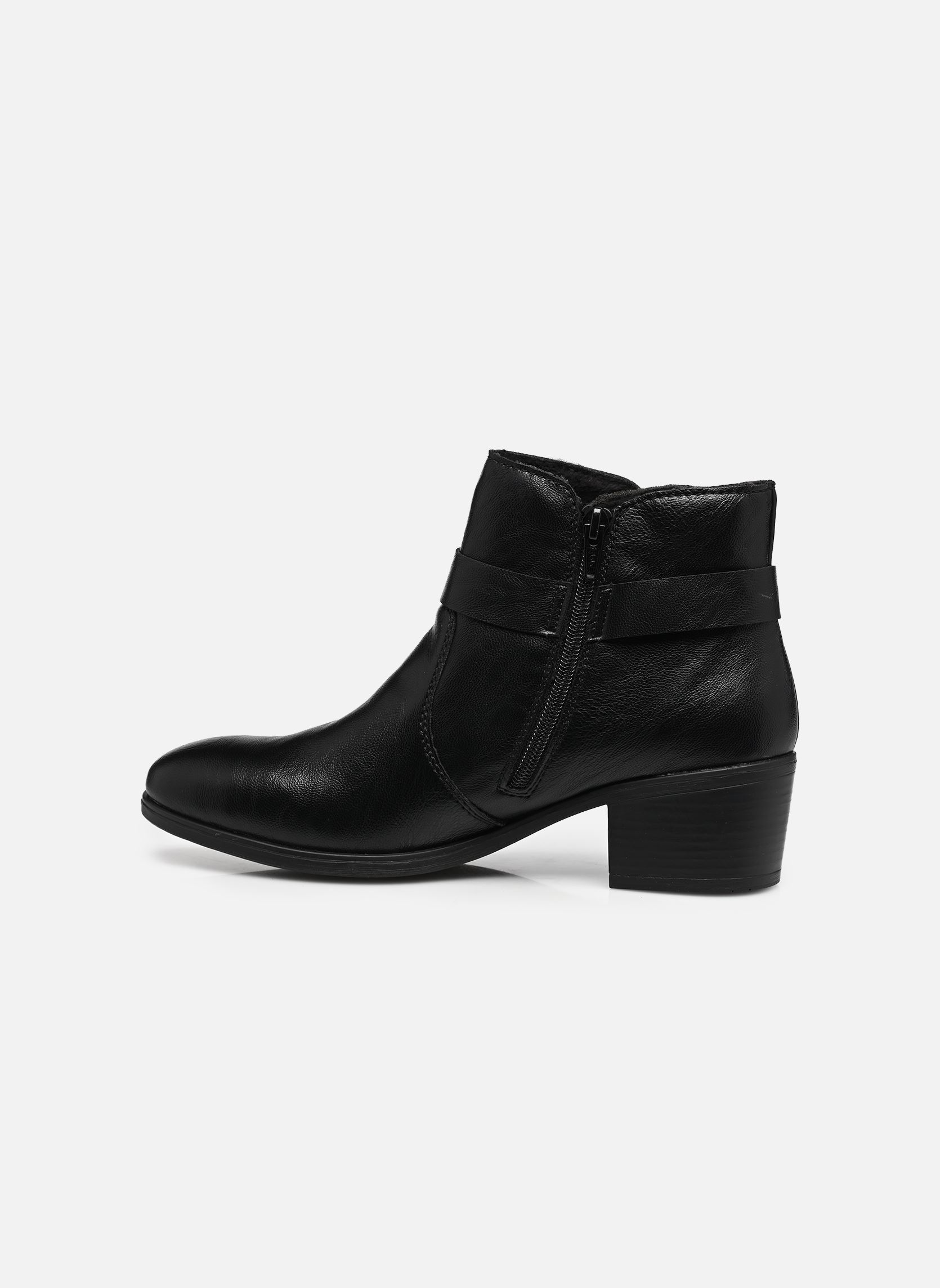Enkellaarzen en boots 73975 dames zwart Rieker Enkellaarzen en boots 73975 dames zwart NOIR