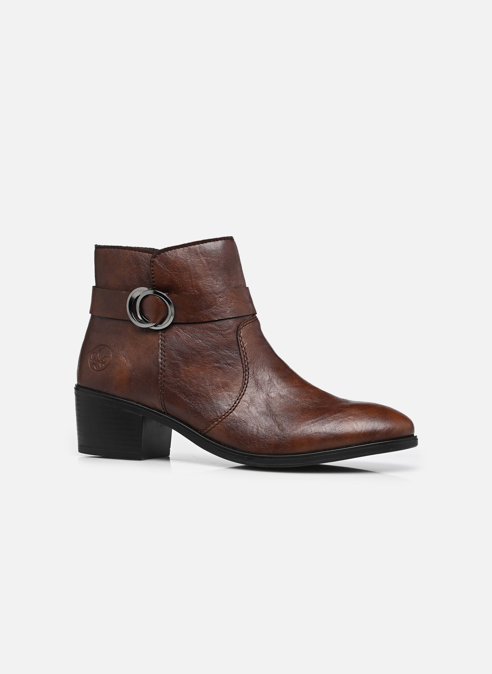 Bottines et boots 73975 femme marron Rieker Bottines et boots 73975 femme marron CHESTNUT
