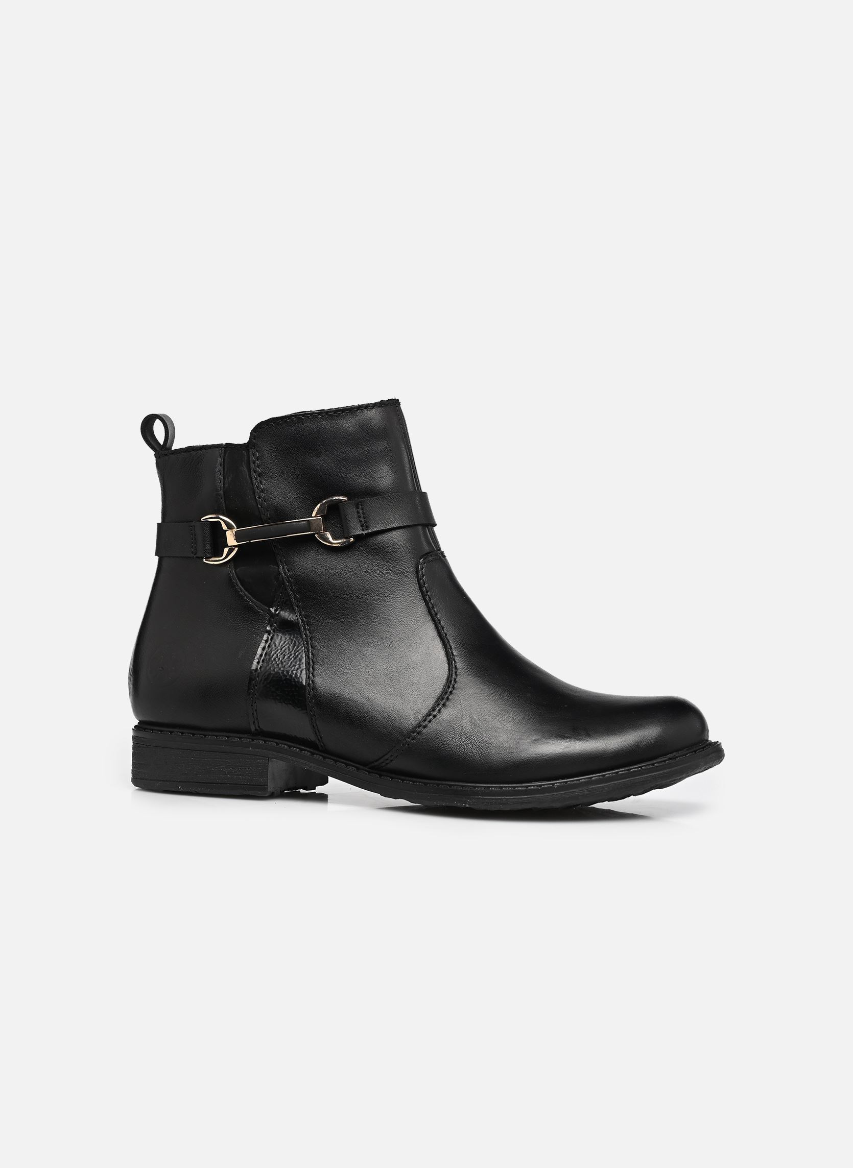 Enkellaarzen en boots 74856 dames zwart Rieker Enkellaarzen en boots 74856 dames zwart SCHWARZ/SCHWARZ/BLACK/SCHWARZ