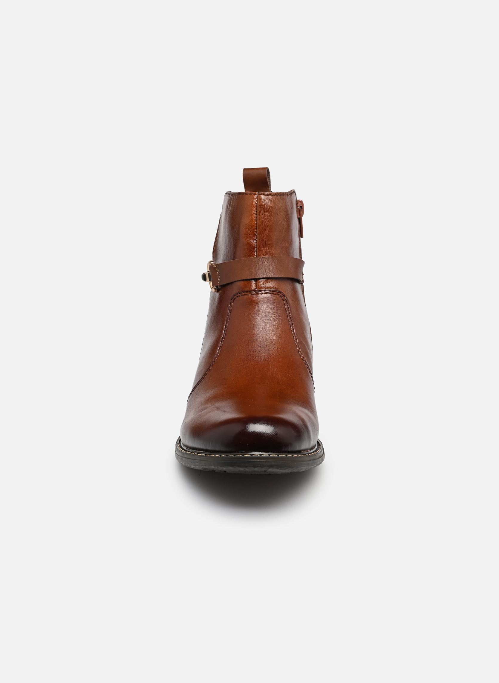 Enkellaarzen en boots 74856 dames bruin Rieker Enkellaarzen en boots 74856 dames bruin COGNAC/MIDNIGHT/NUSS/REH