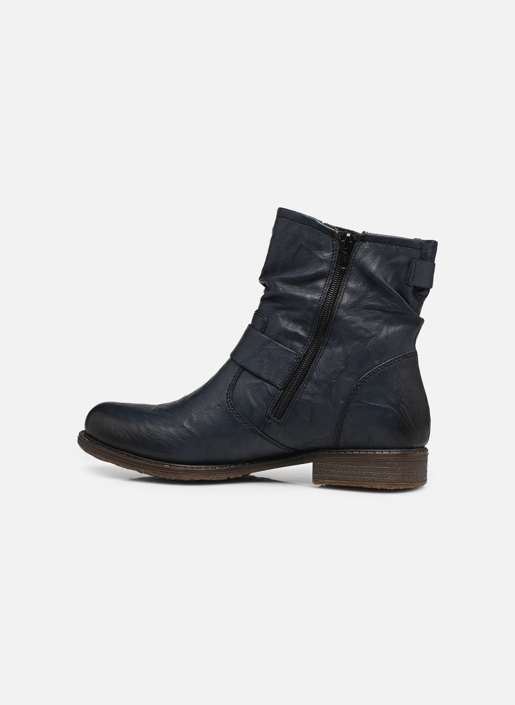 Enkellaarzen en boots 74857 dames blauw Rieker Enkellaarzen en boots 74857 dames blauw OZEAN