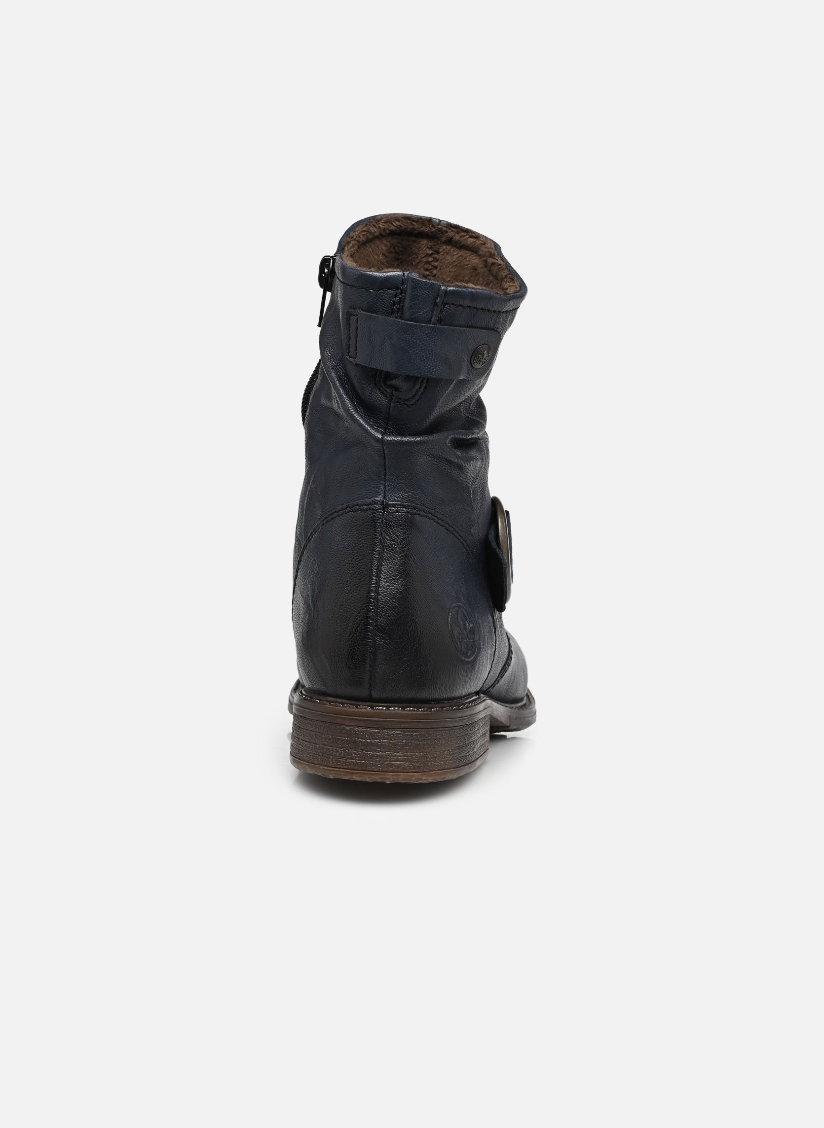 Enkellaarzen en boots 74857 dames blauw Rieker Enkellaarzen en boots 74857 dames blauw OZEAN