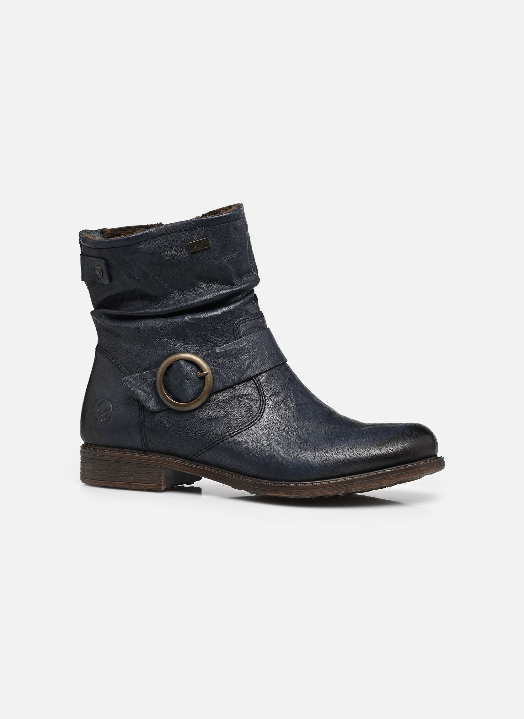 Enkellaarzen en boots 74857 dames blauw Rieker Enkellaarzen en boots 74857 dames blauw OZEAN