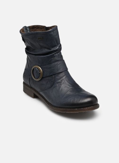 Rieker Enkellaarzen en boots 74857 dames blauw
