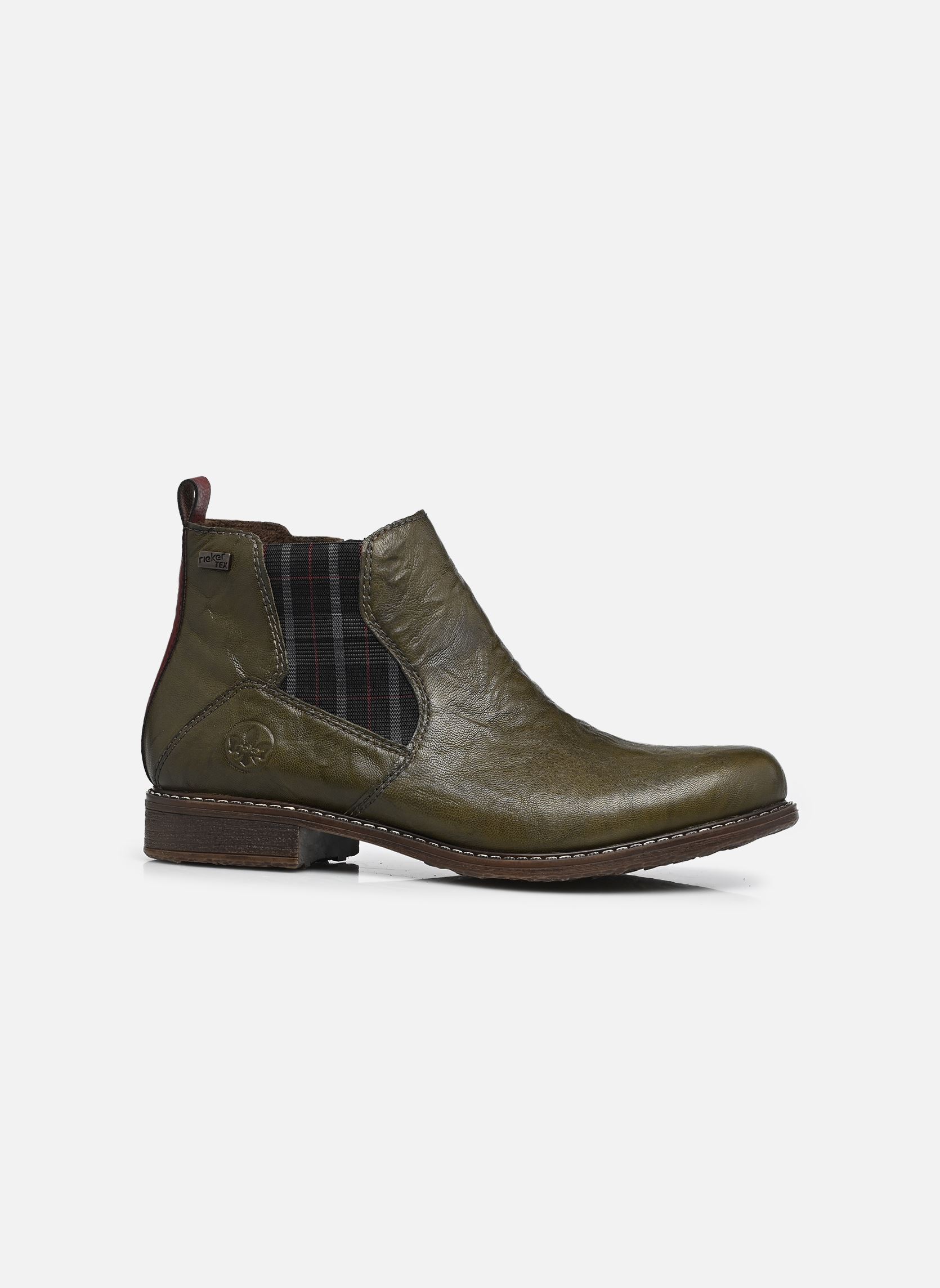 Enkellaarzen en boots 74860 dames groen Rieker Enkellaarzen en boots 74860 dames groen EFEU/WINE