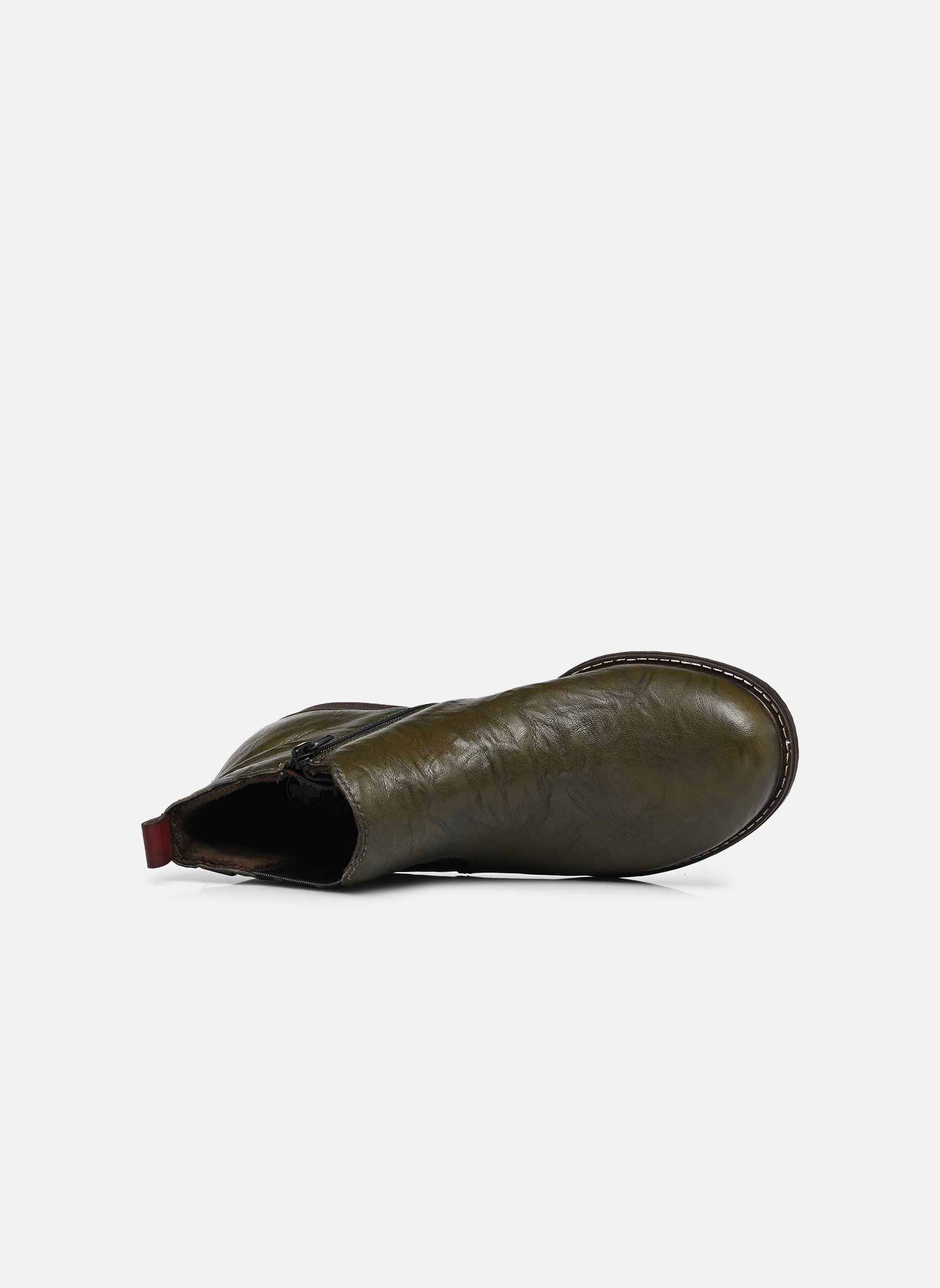 Enkellaarzen en boots 74860 dames groen Rieker Enkellaarzen en boots 74860 dames groen EFEU/WINE