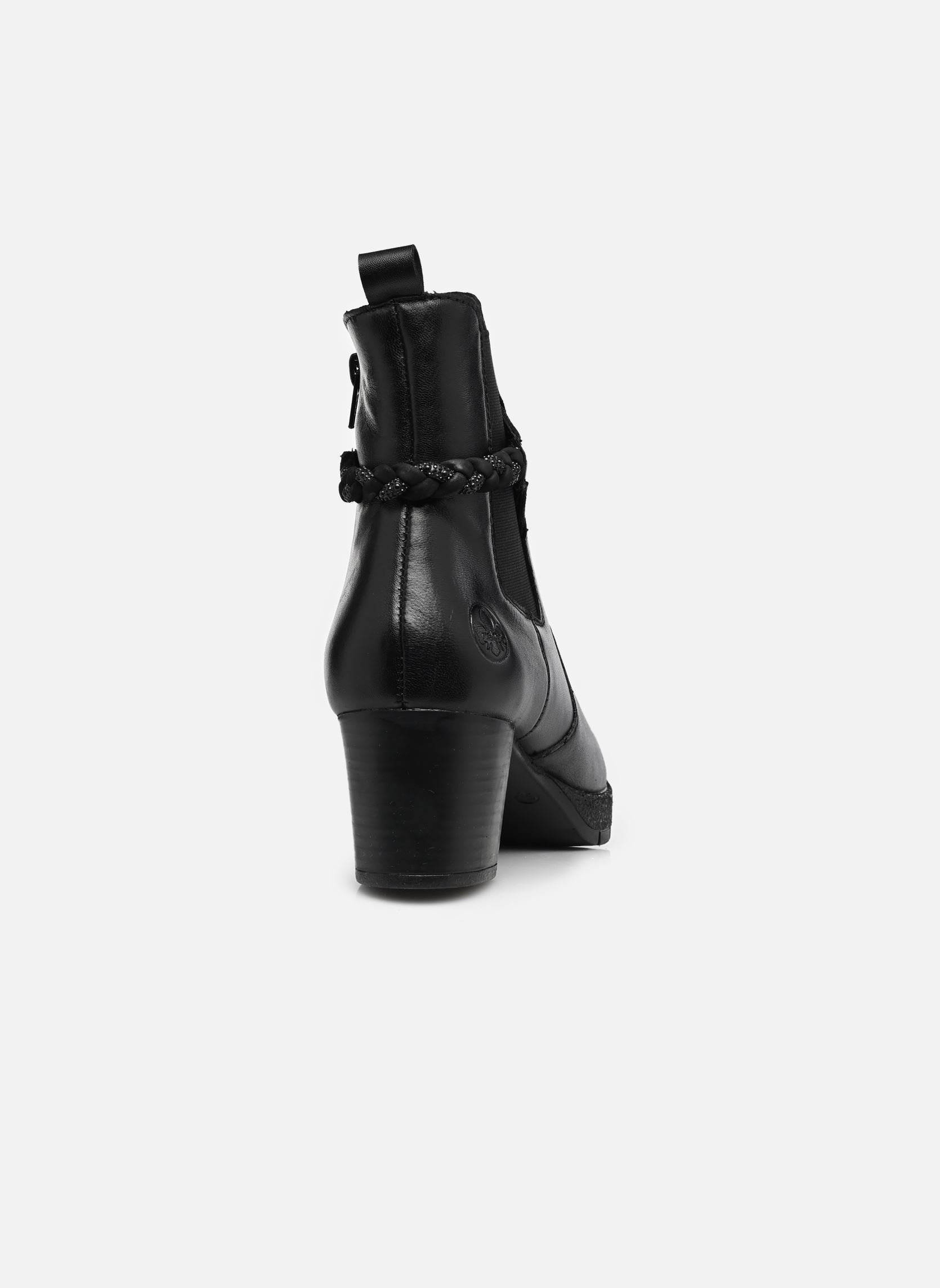 Enkellaarzen en boots 77651 dames zwart Rieker Enkellaarzen en boots 77651 dames zwart SCHWARZ/SCHWARZ/SCHWARZ/SCHWAR