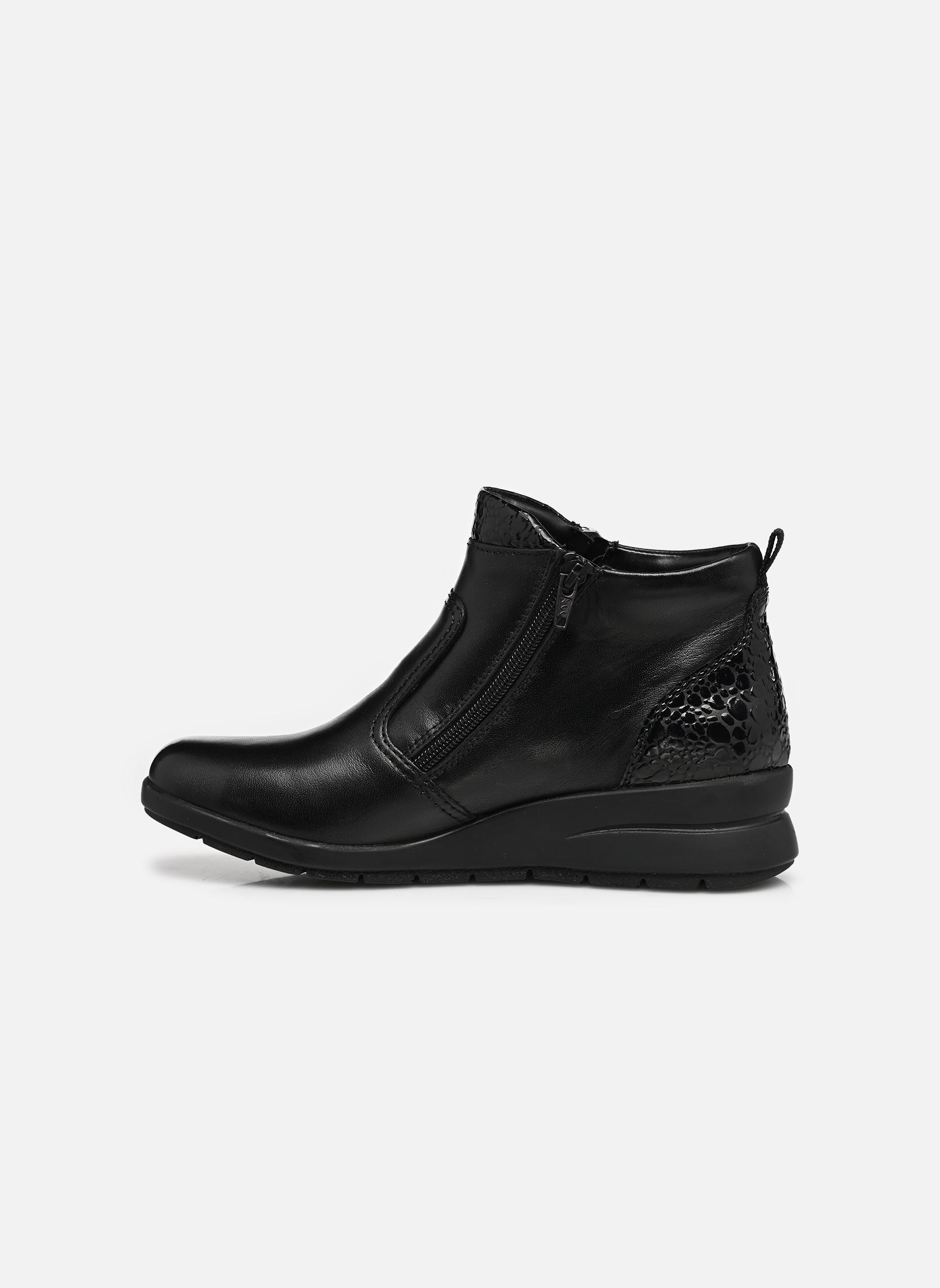 Bottines et boots L4861 femme noir Rieker Bottines et boots L4861 femme noir SCHWARZ/GRANIT