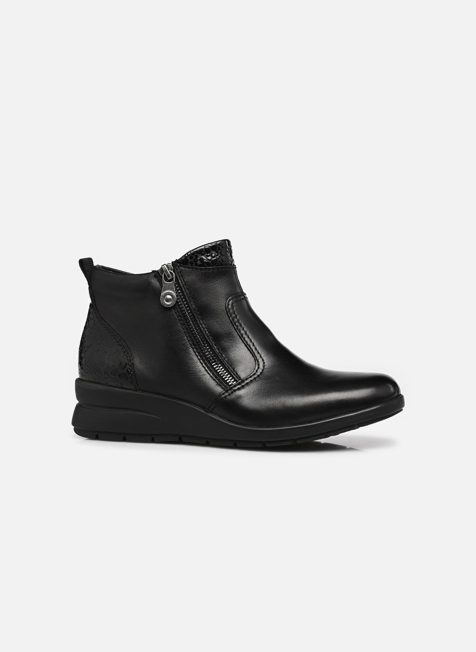 Bottines et boots L4861 femme noir Rieker Bottines et boots L4861 femme noir SCHWARZ/GRANIT