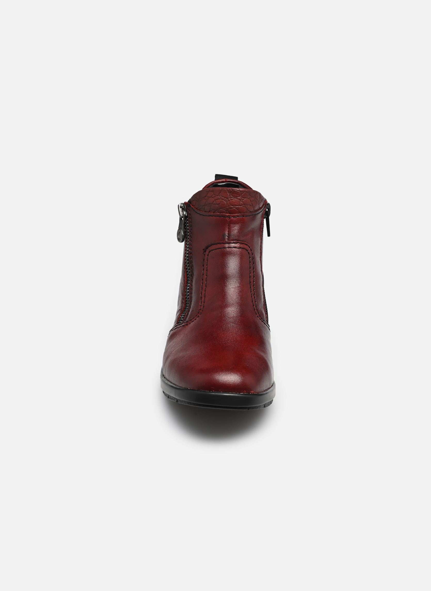 Enkellaarzen en boots L4861 dames bordeaux Rieker Enkellaarzen en boots L4861 dames bordeaux WEINROT/WINE