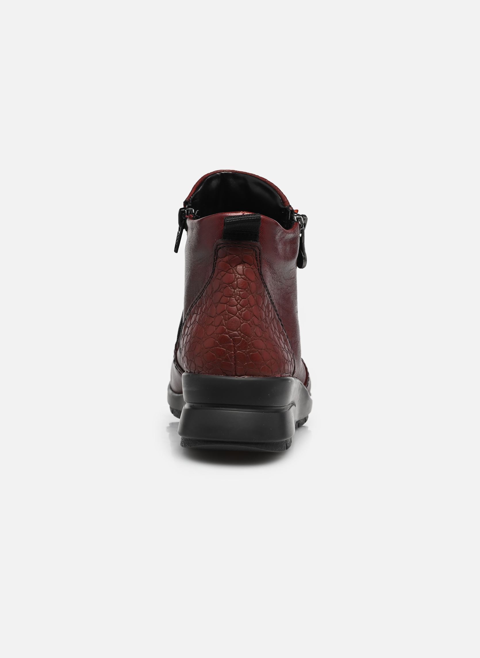 Enkellaarzen en boots L4861 dames bordeaux Rieker Enkellaarzen en boots L4861 dames bordeaux WEINROT/WINE