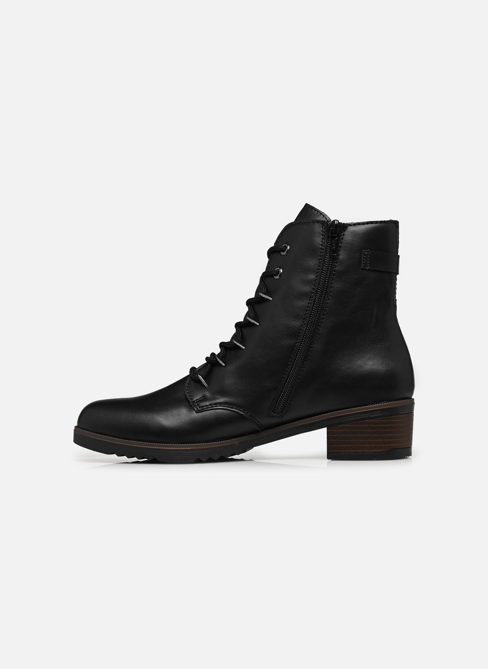Enkellaarzen en boots Y0500 dames zwart Rieker Enkellaarzen en boots Y0500 dames zwart SCHWARZ/SCHWARZ