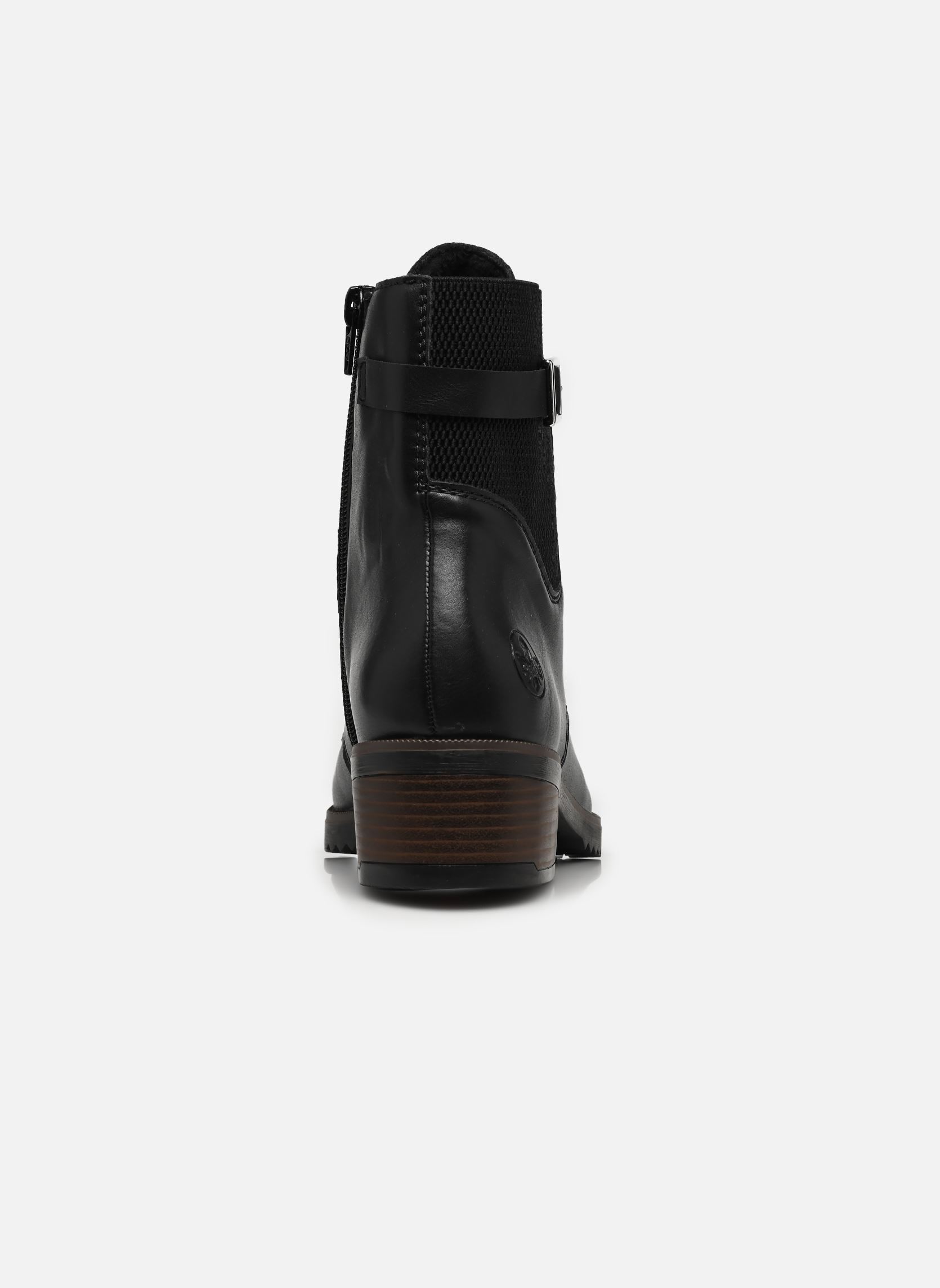 Enkellaarzen en boots Y0500 dames zwart Rieker Enkellaarzen en boots Y0500 dames zwart SCHWARZ/SCHWARZ
