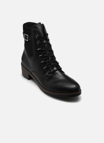 Enkellaarzen en boots Y0500 dames zwart