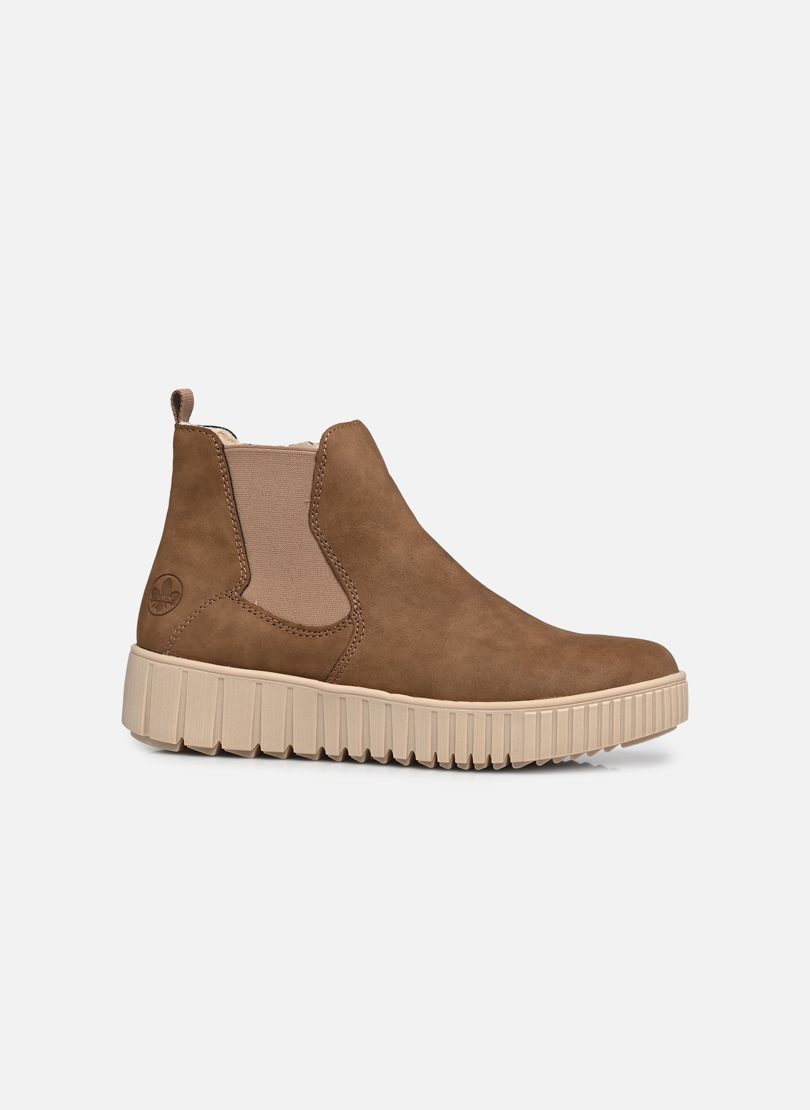 Enkellaarzen en boots Y6151 dames bruin Rieker Enkellaarzen en boots Y6151 dames bruin WOOD
