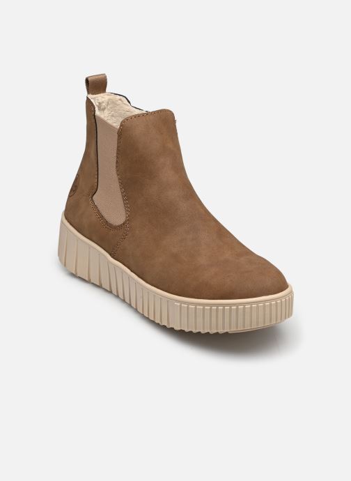 Rieker Enkellaarzen en boots Y6151 dames bruin