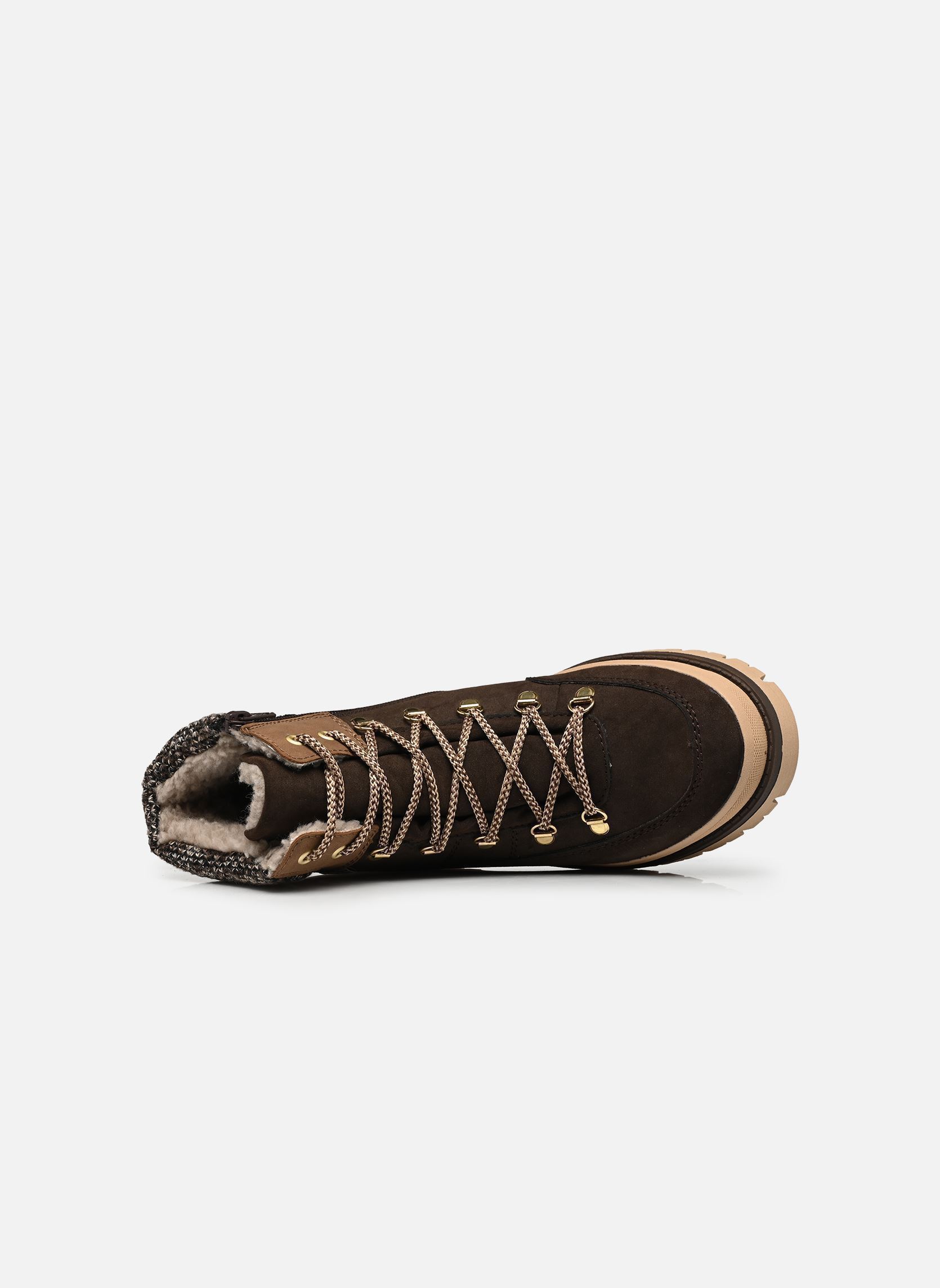 Enkellaarzen en boots Y6210 dames bruin Rieker Enkellaarzen en boots Y6210 dames bruin RANCHO/OAT/BRAUN-BEIGE