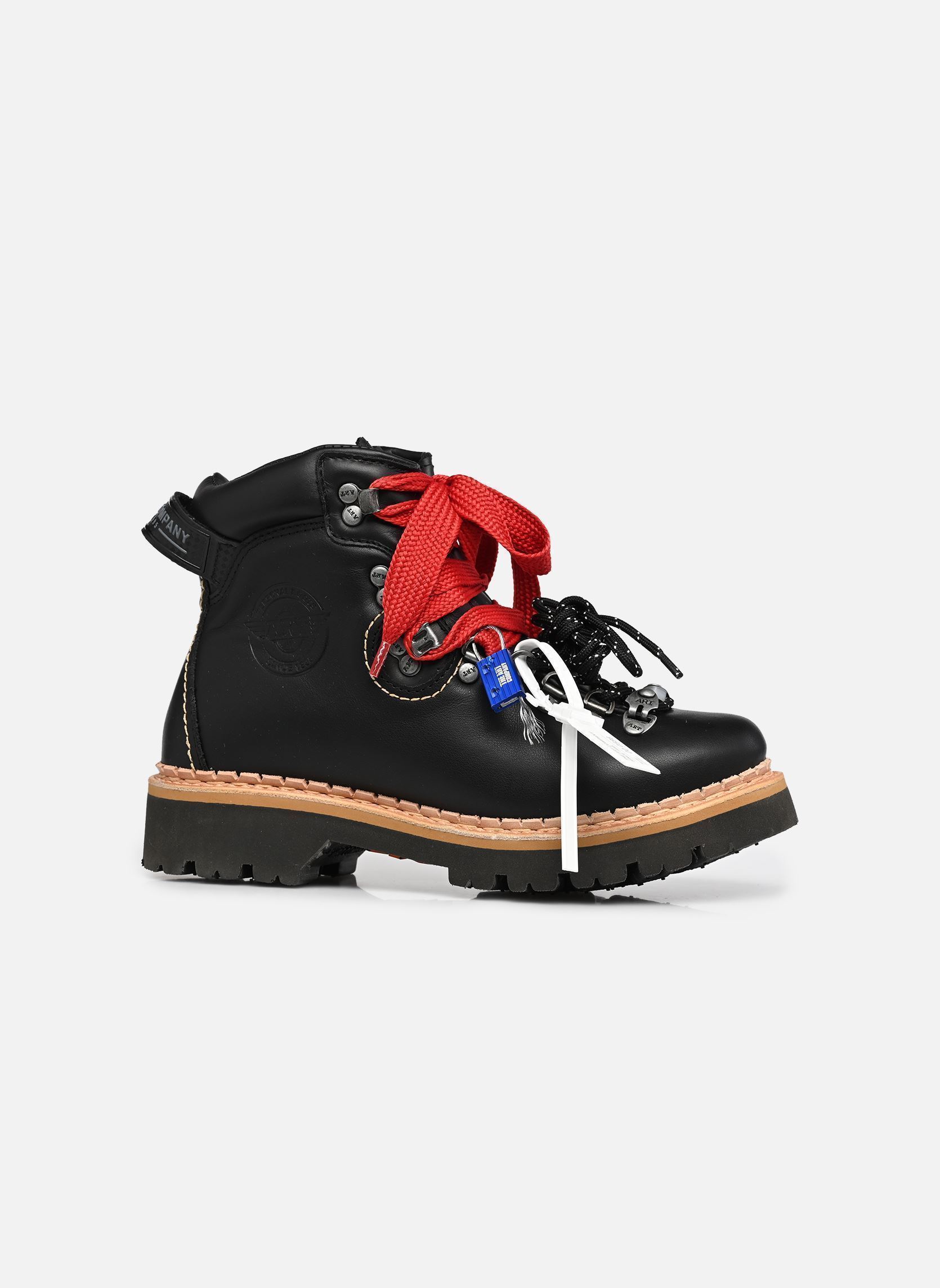 Enkellaarzen en boots AIRALPINE 30 dames zwart Art Enkellaarzen en boots AIRALPINE 30 dames zwart BLACK