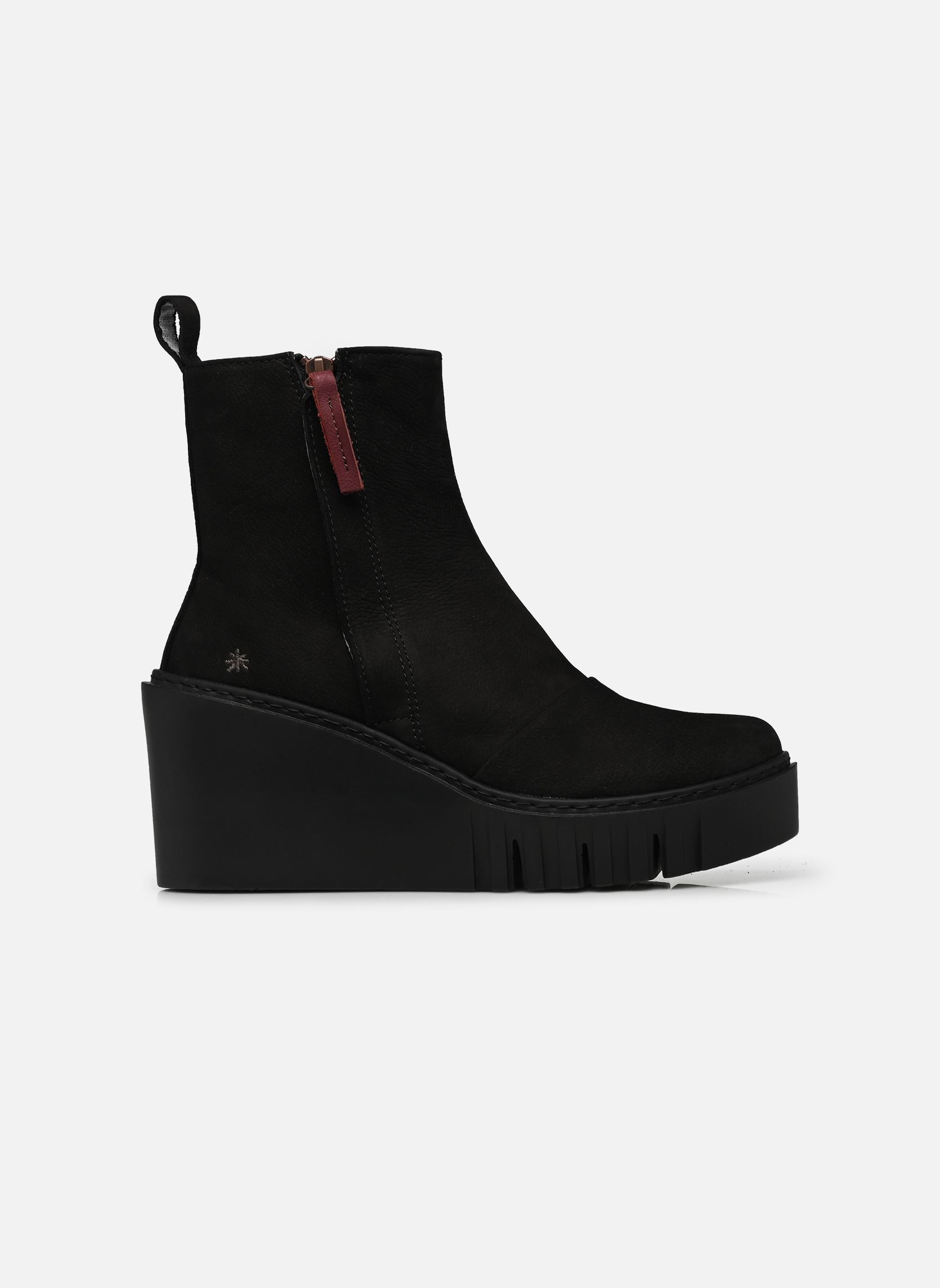 Enkellaarzen en boots CATANIA 2091 dames zwart Art Enkellaarzen en boots CATANIA 2091 dames zwart BLACK