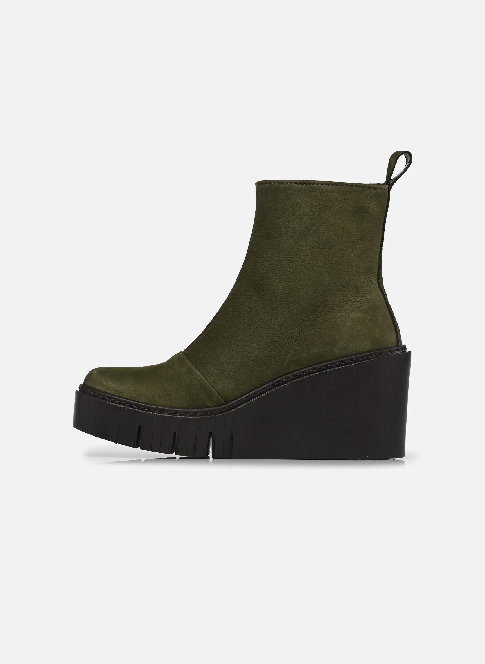 Bottines et boots CATANIA 2091 femme vert Art Bottines et boots CATANIA 2091 femme vert KAKI
