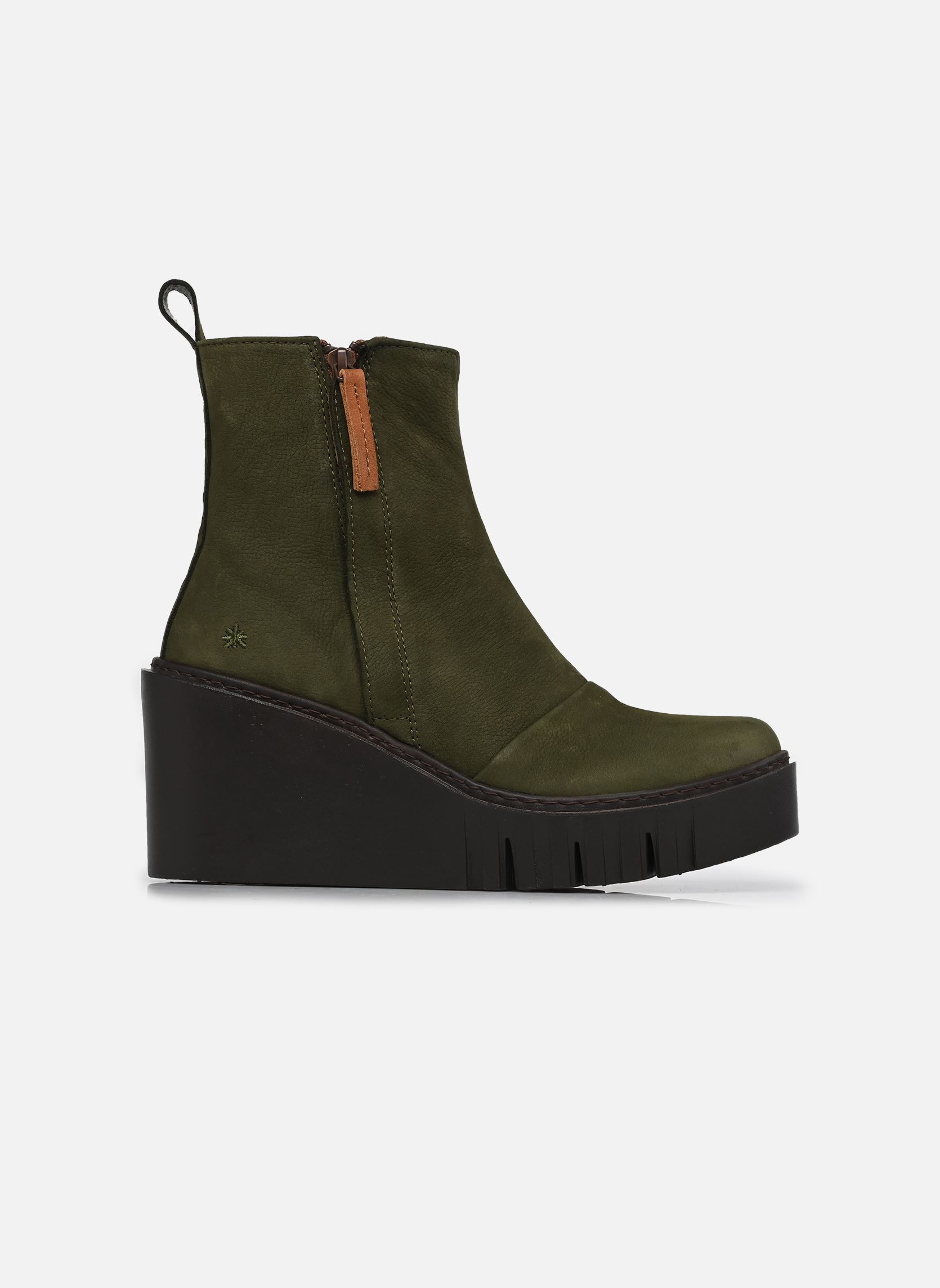 Bottines et boots CATANIA 2091 femme vert Art Bottines et boots CATANIA 2091 femme vert KAKI