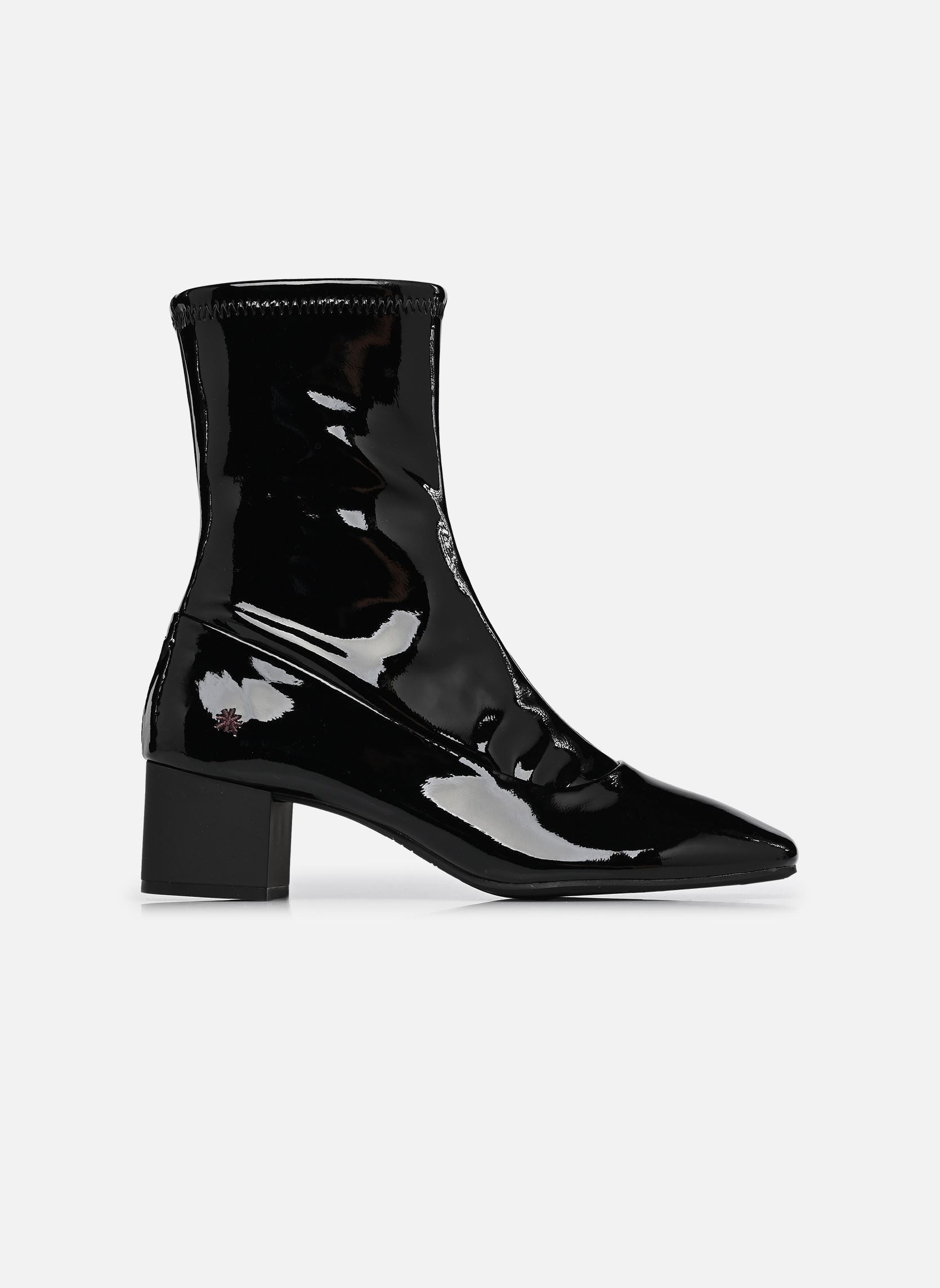 Enkellaarzen en boots MURAT 2143 dames zwart Art Enkellaarzen en boots MURAT 2143 dames zwart BLACK