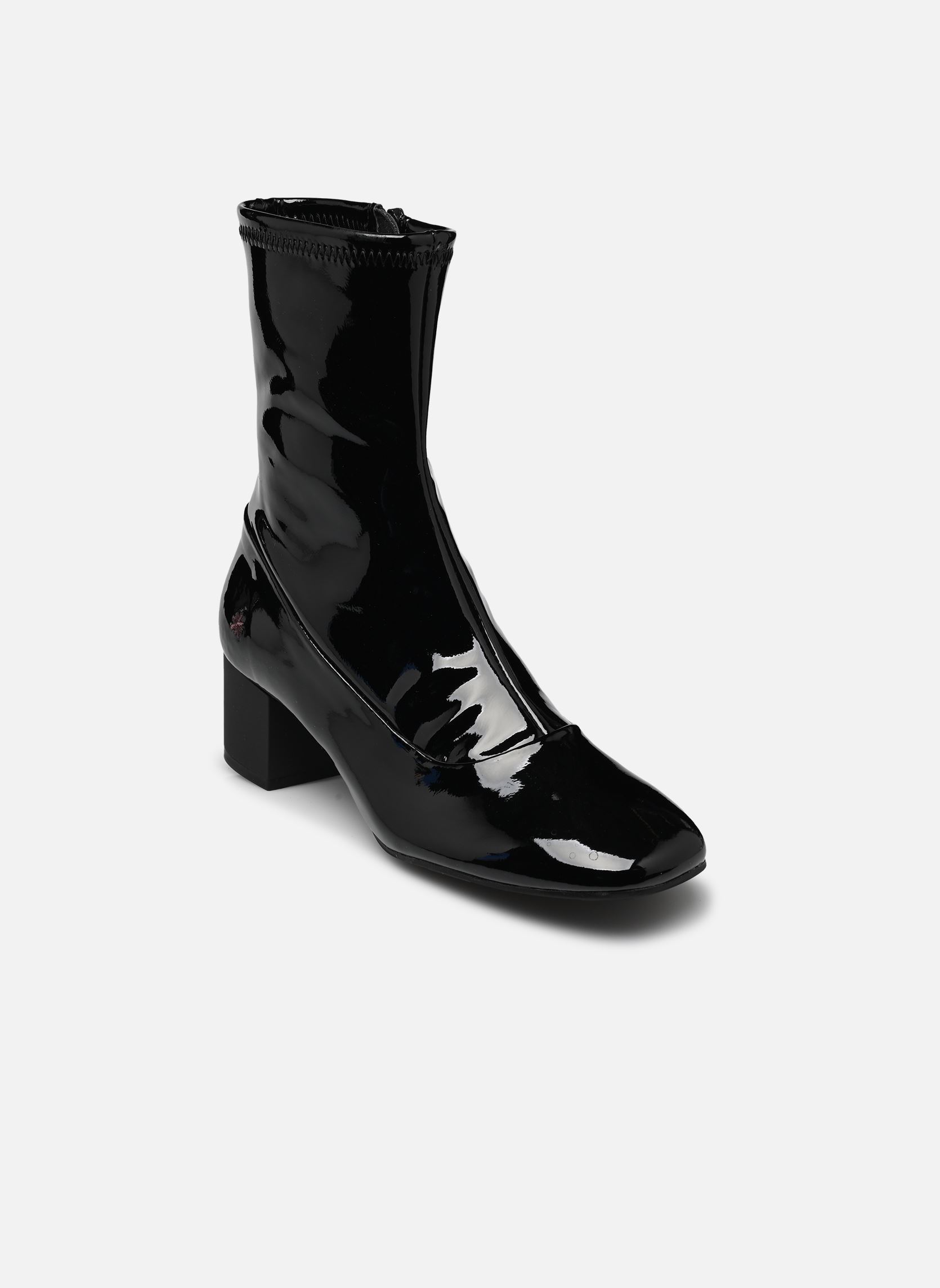 Enkellaarzen en boots MURAT 2143 dames zwart Art Enkellaarzen en boots MURAT 2143 dames zwart BLACK