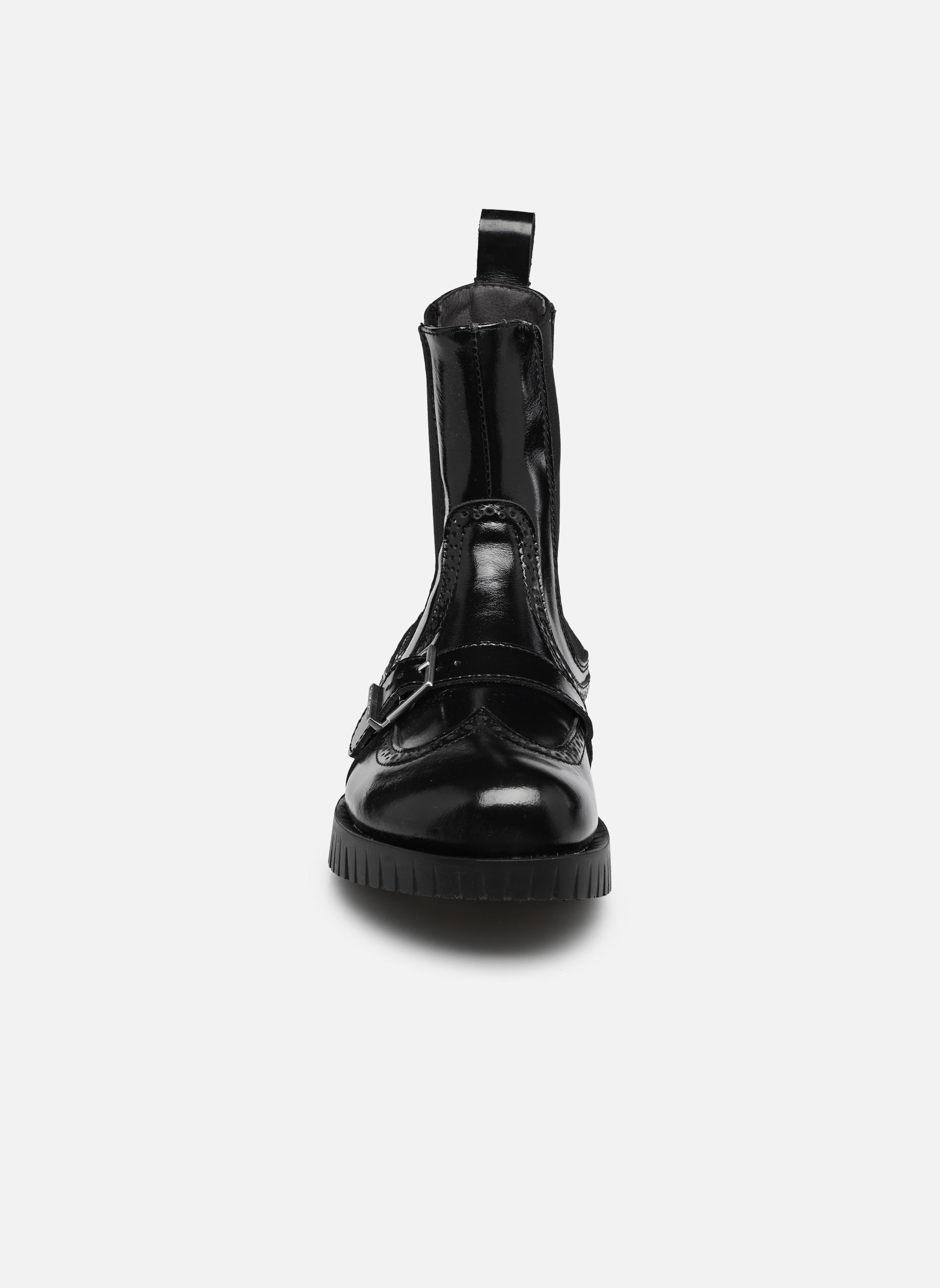 Enkellaarzen en boots OXFORD 1848 dames zwart Art Enkellaarzen en boots OXFORD 1848 dames zwart BLACK