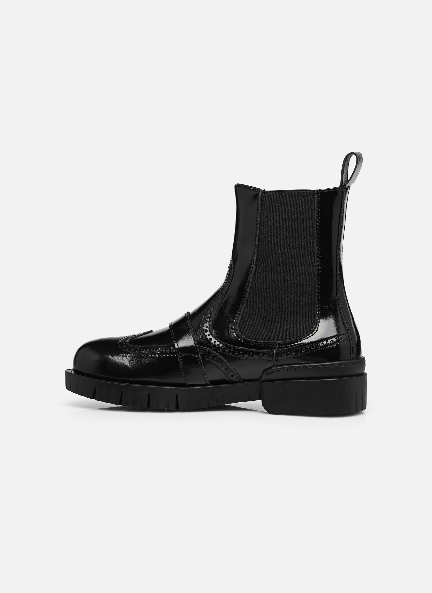 Enkellaarzen en boots OXFORD 1848 dames zwart Art Enkellaarzen en boots OXFORD 1848 dames zwart BLACK