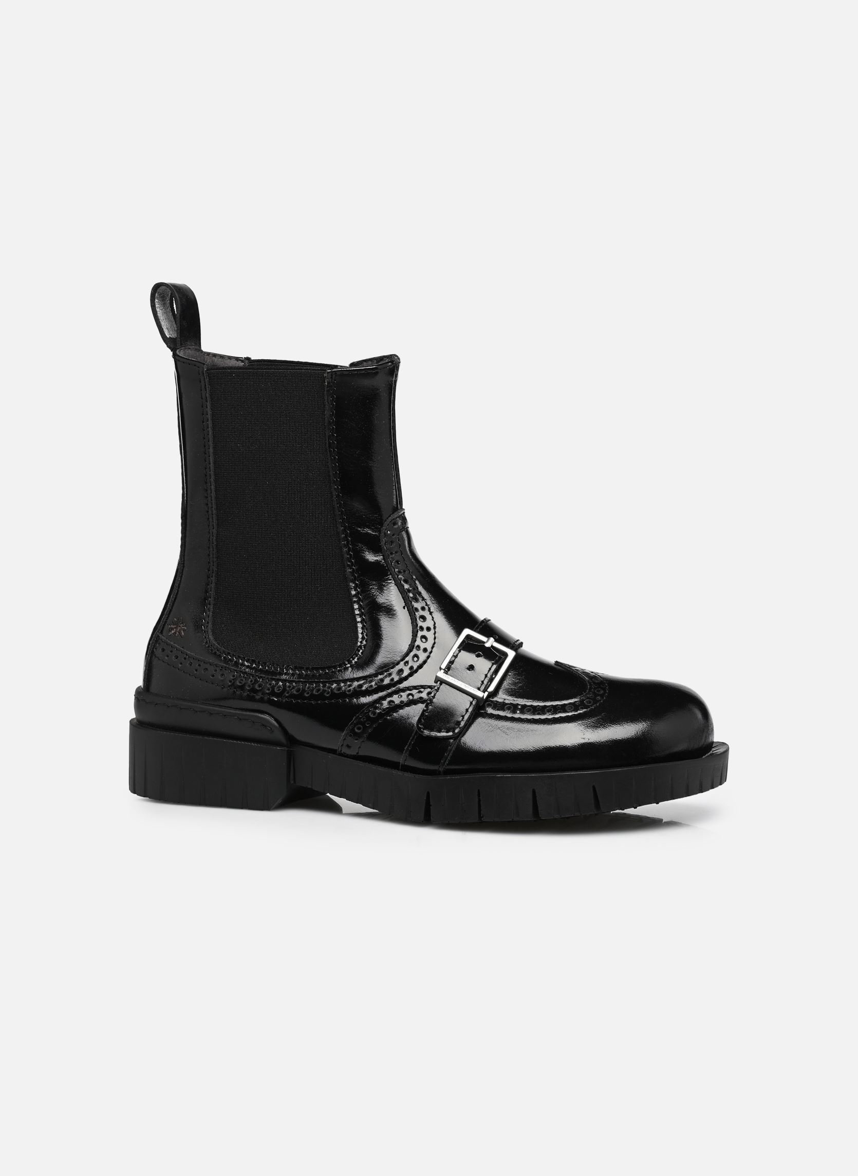Enkellaarzen en boots OXFORD 1848 dames zwart Art Enkellaarzen en boots OXFORD 1848 dames zwart BLACK