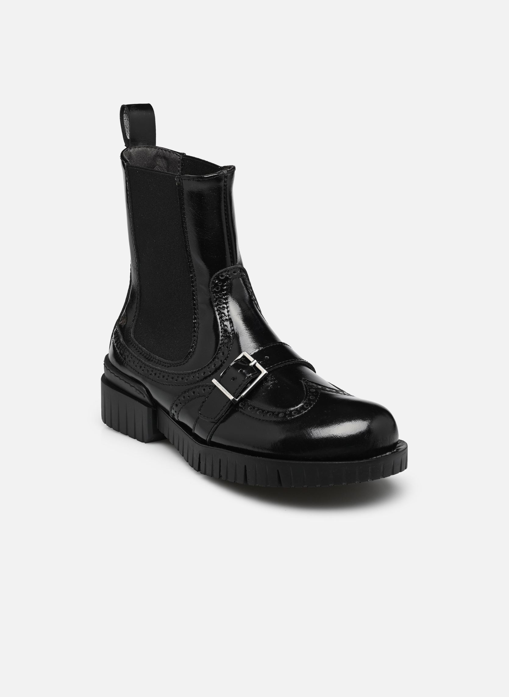 Enkellaarzen en boots OXFORD 1848 dames zwart Art Enkellaarzen en boots OXFORD 1848 dames zwart BLACK