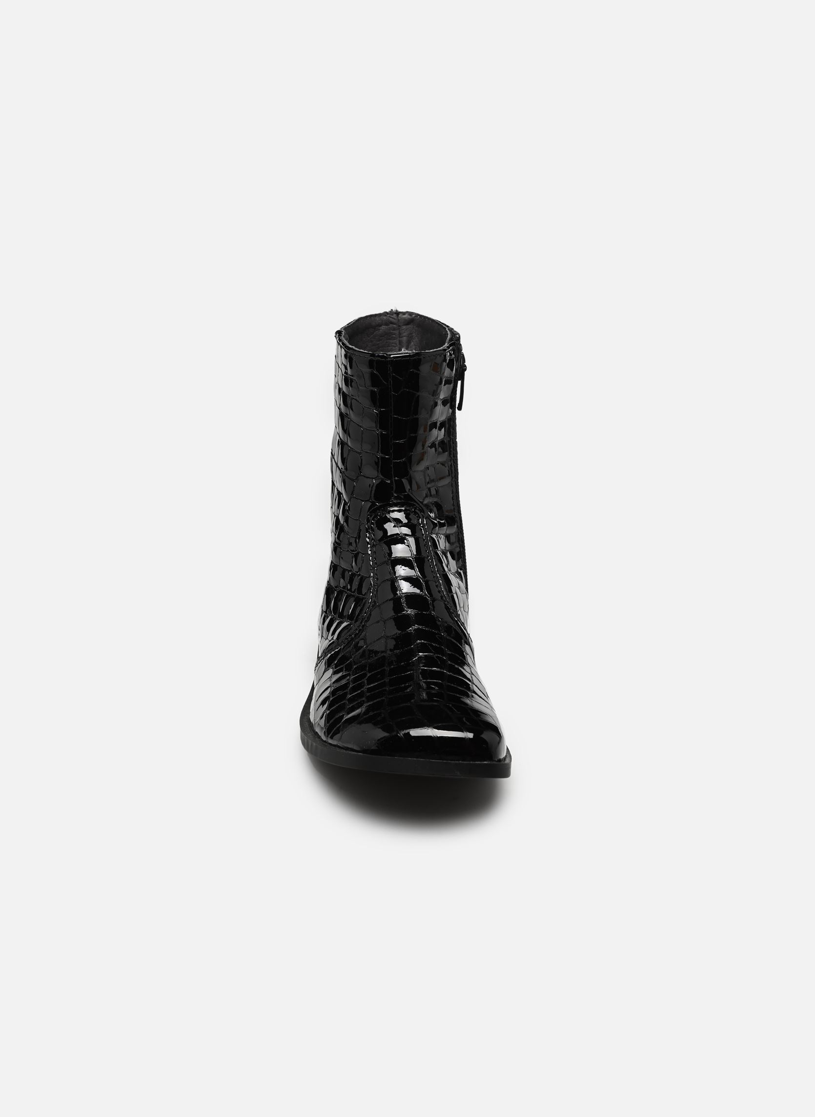 Enkellaarzen en boots SIENA 2124 dames zwart Art Enkellaarzen en boots SIENA 2124 dames zwart BLACK