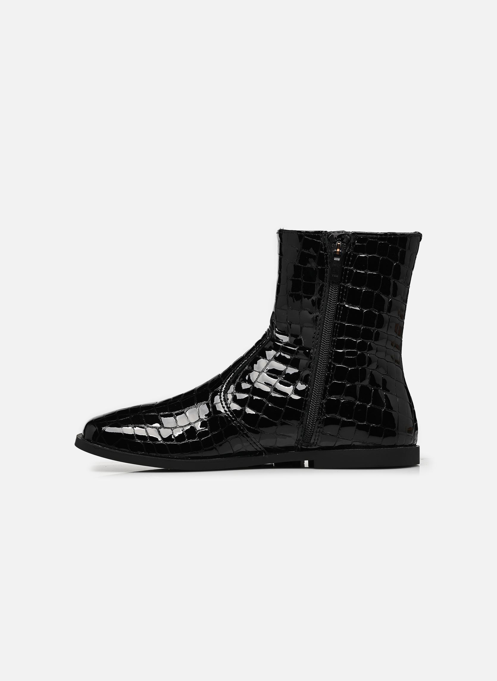 Enkellaarzen en boots SIENA 2124 dames zwart Art Enkellaarzen en boots SIENA 2124 dames zwart BLACK
