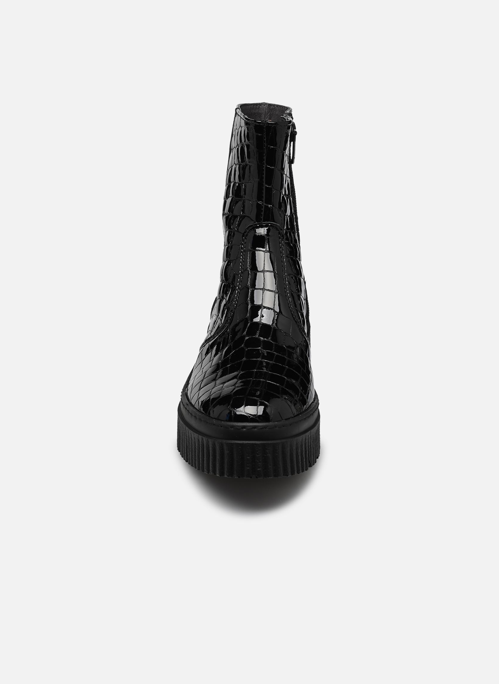 Enkellaarzen en boots YORK 1374 dames zwart Art Enkellaarzen en boots YORK 1374 dames zwart BLACK