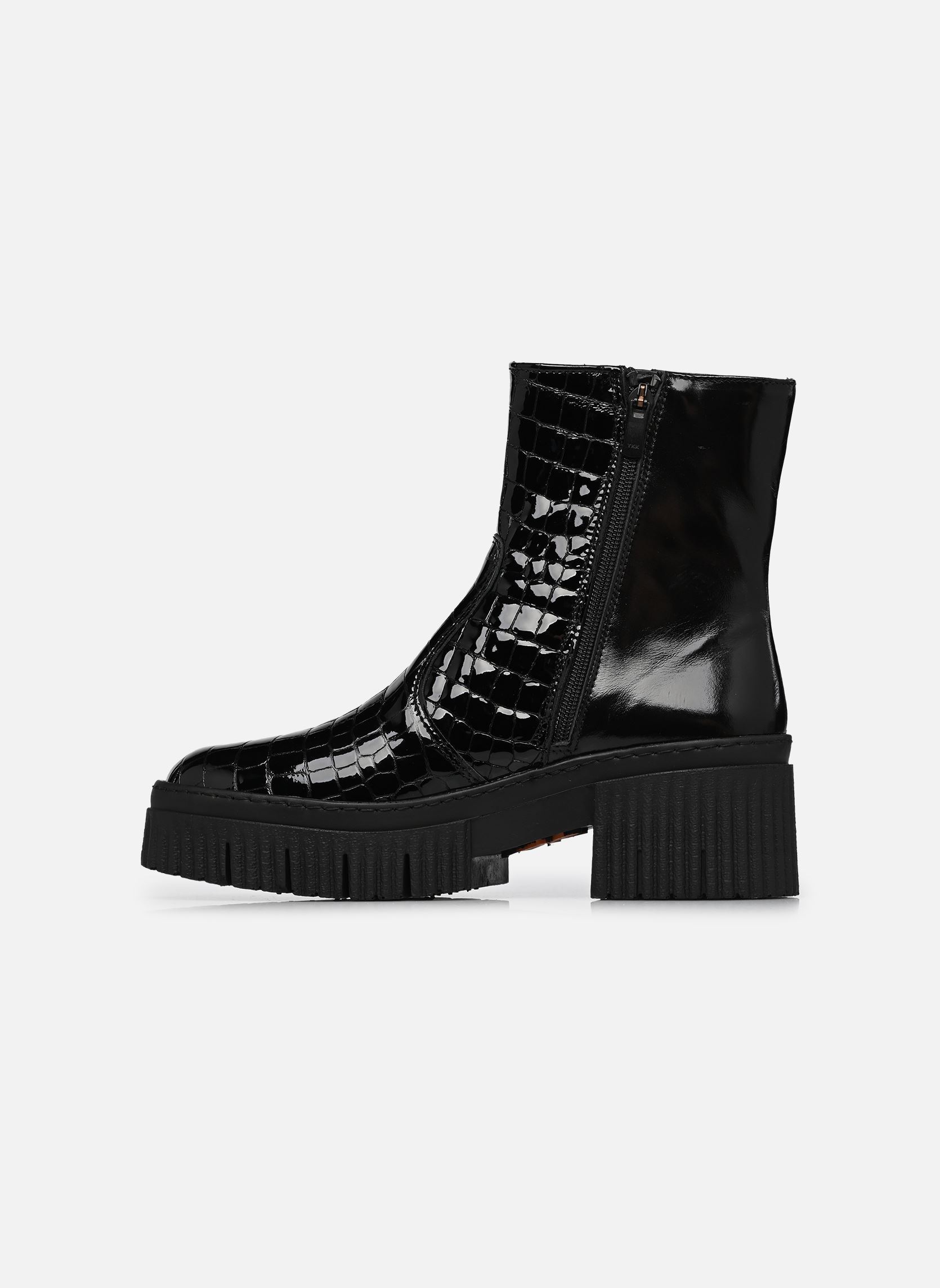 Enkellaarzen en boots YORK 1374 dames zwart Art Enkellaarzen en boots YORK 1374 dames zwart BLACK