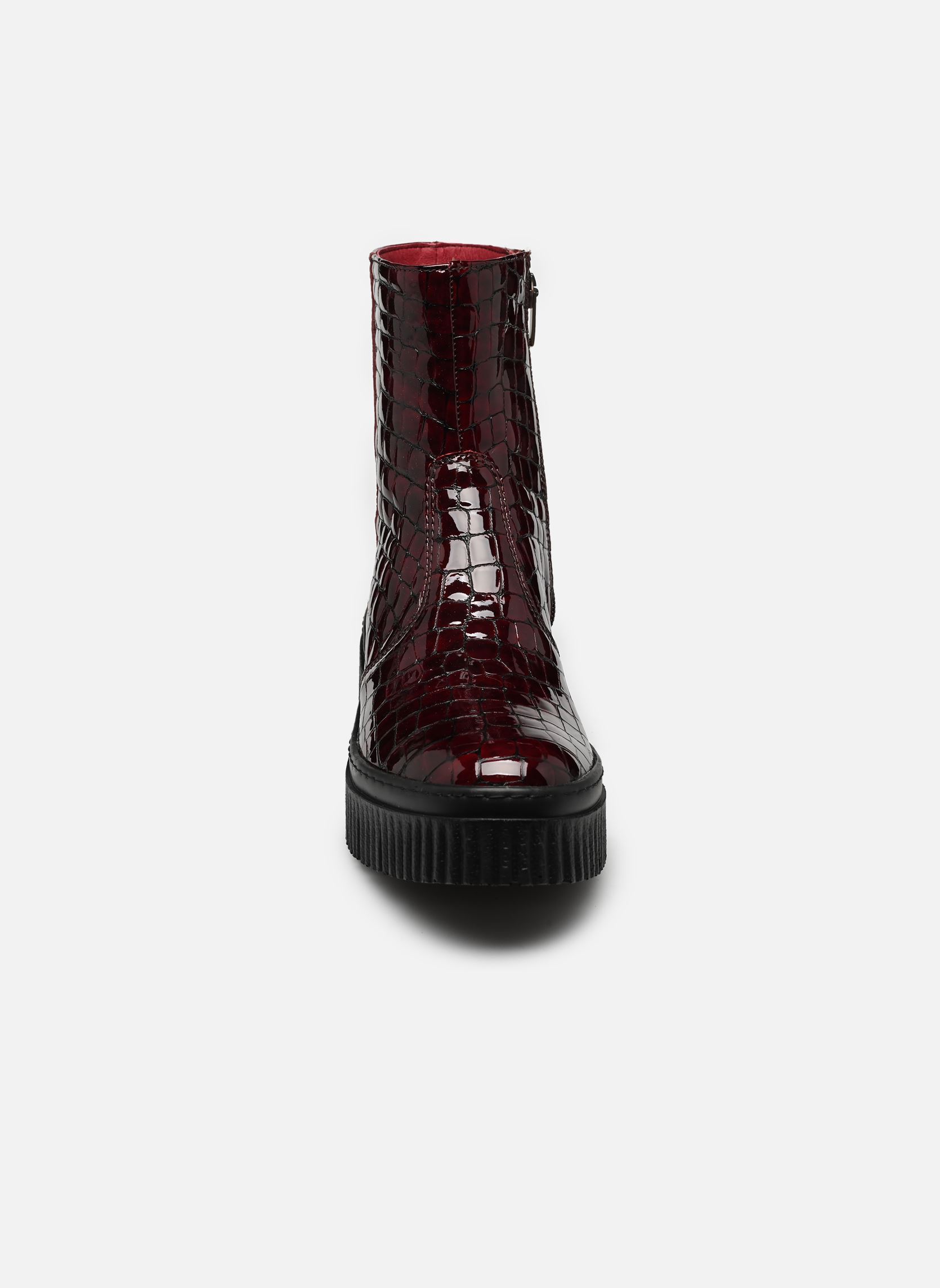 Enkellaarzen en boots YORK 1374 dames bordeaux Art Enkellaarzen en boots YORK 1374 dames bordeaux BURDEOS