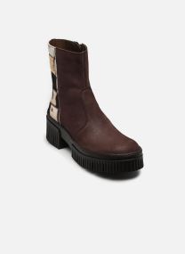 Enkellaarzen en boots YORK 1374S dames bruin