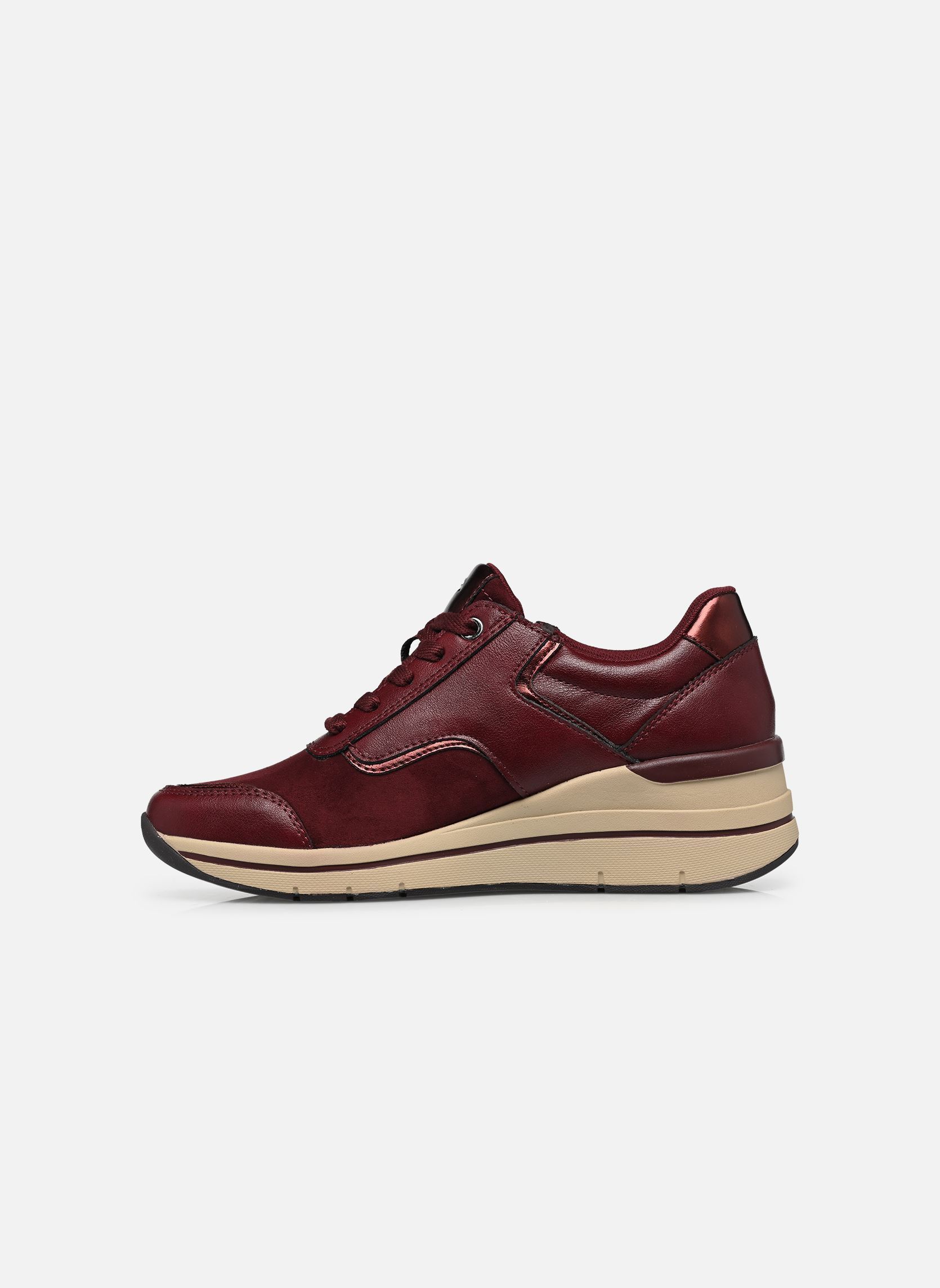 Baskets 23790-47 femme bordeaux Jana shoes Baskets 23790-47 femme bordeaux BORDEAUX