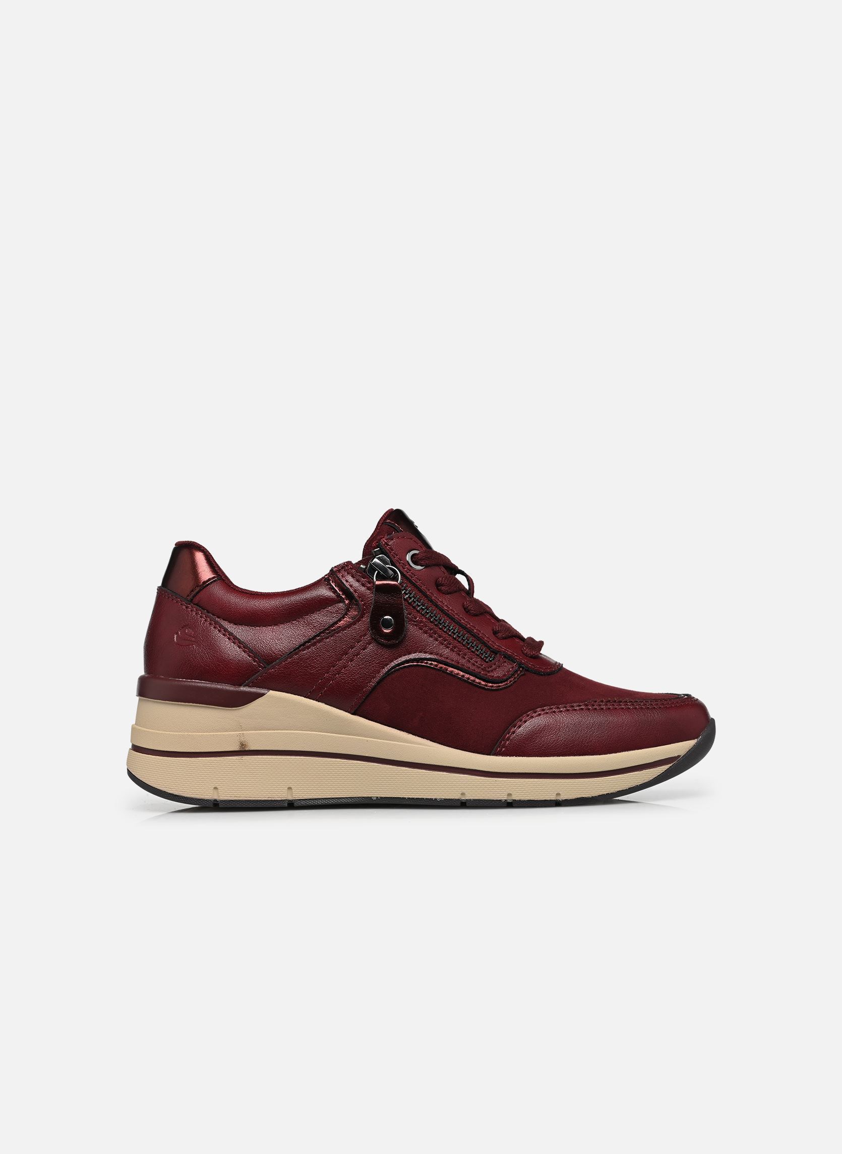 Baskets 23790-47 femme bordeaux Jana shoes Baskets 23790-47 femme bordeaux BORDEAUX