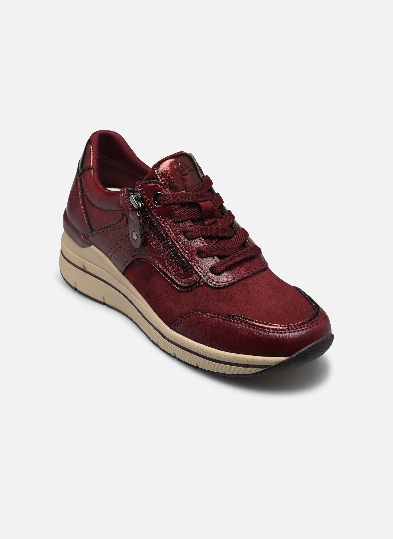 Baskets 23790-47 femme bordeaux Jana shoes Baskets 23790-47 femme bordeaux BORDEAUX