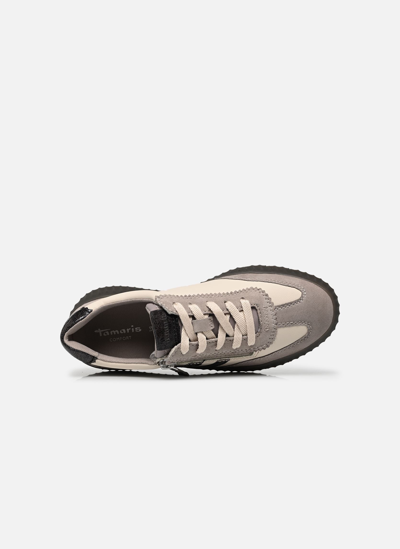 Lage sneakers 83729-45 dames grijs Tamaris Comfort Lage sneakers 83729-45 dames grijs LT GREY